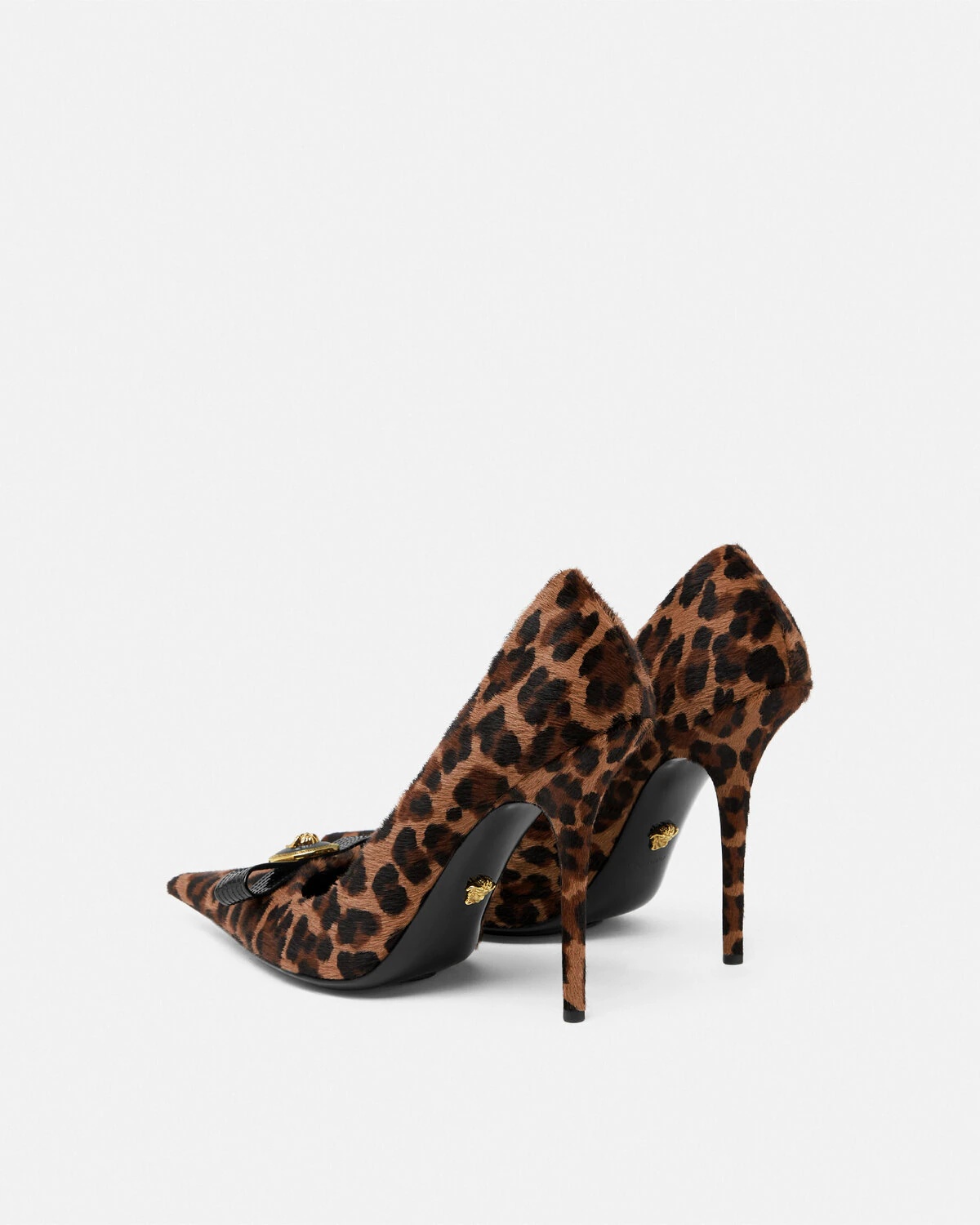 Leopard Gianni Ribbon Pumps 110 mm - 4