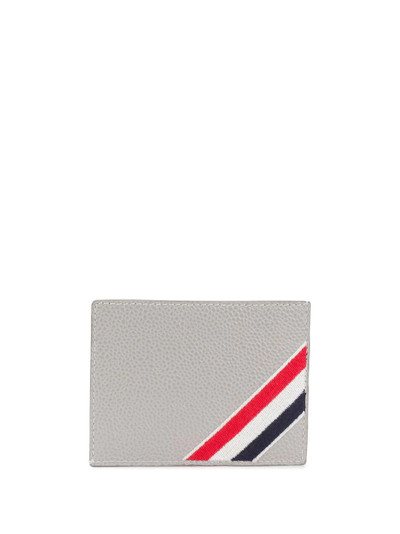 Thom Browne wallet with signature stripe detail outlook