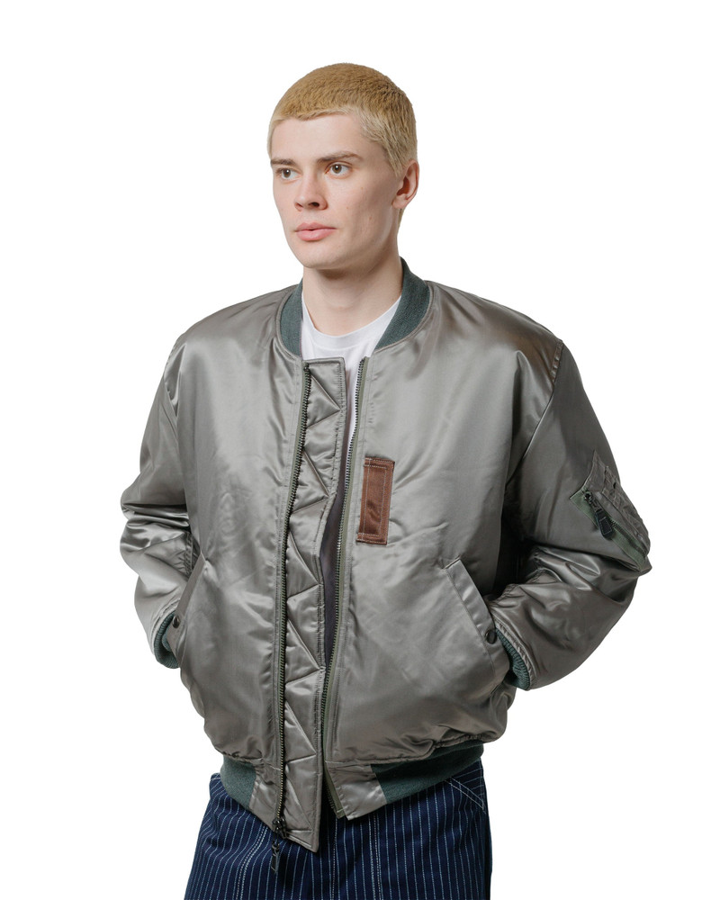 The Real McCoys MJ24102 Type MA-1 Real McCoy Mfg. Co. / J-8279 Silver Gray outlook