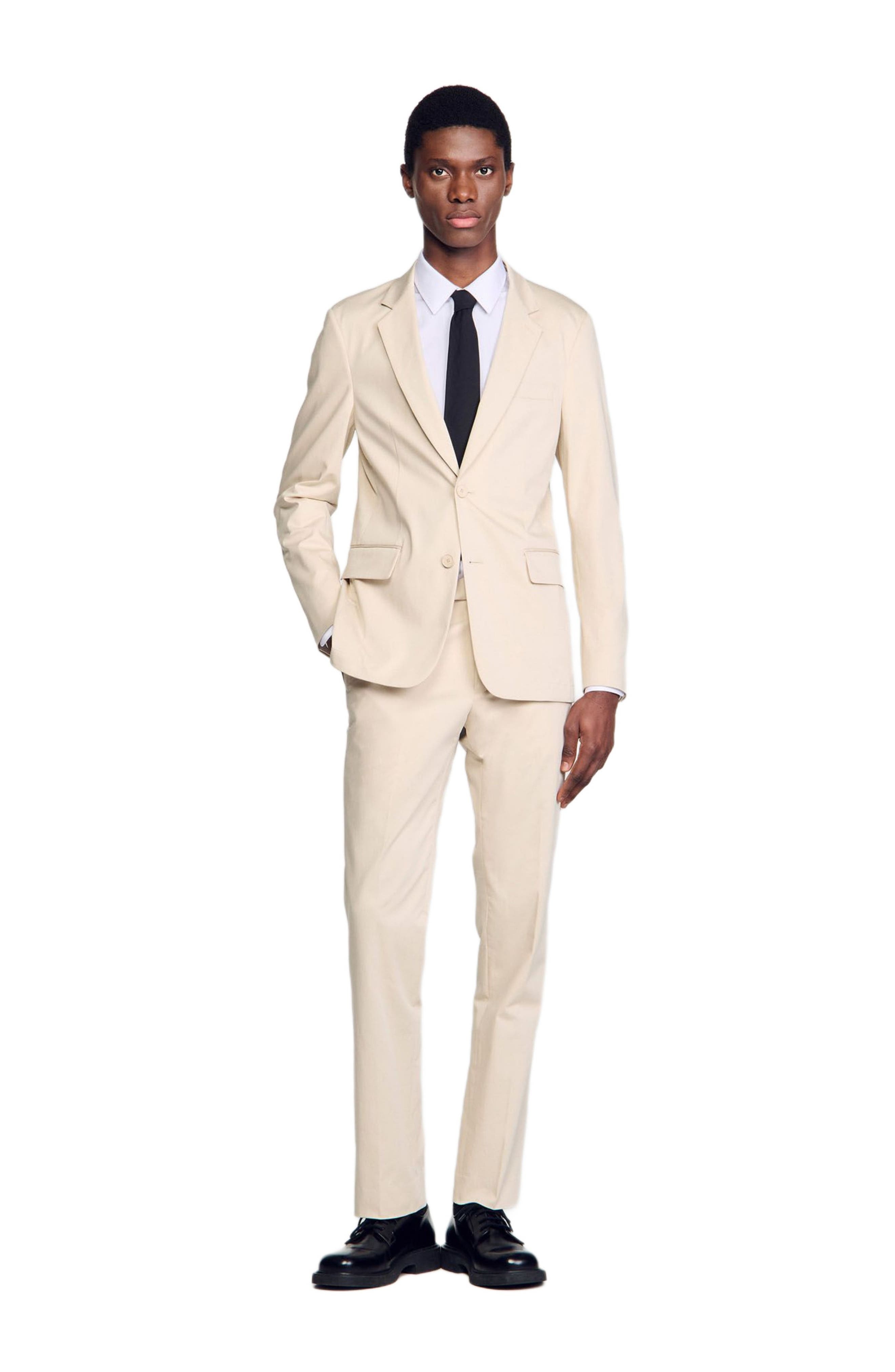 SANDRO Suit jacket in Ivory. at Nordstrom - 6