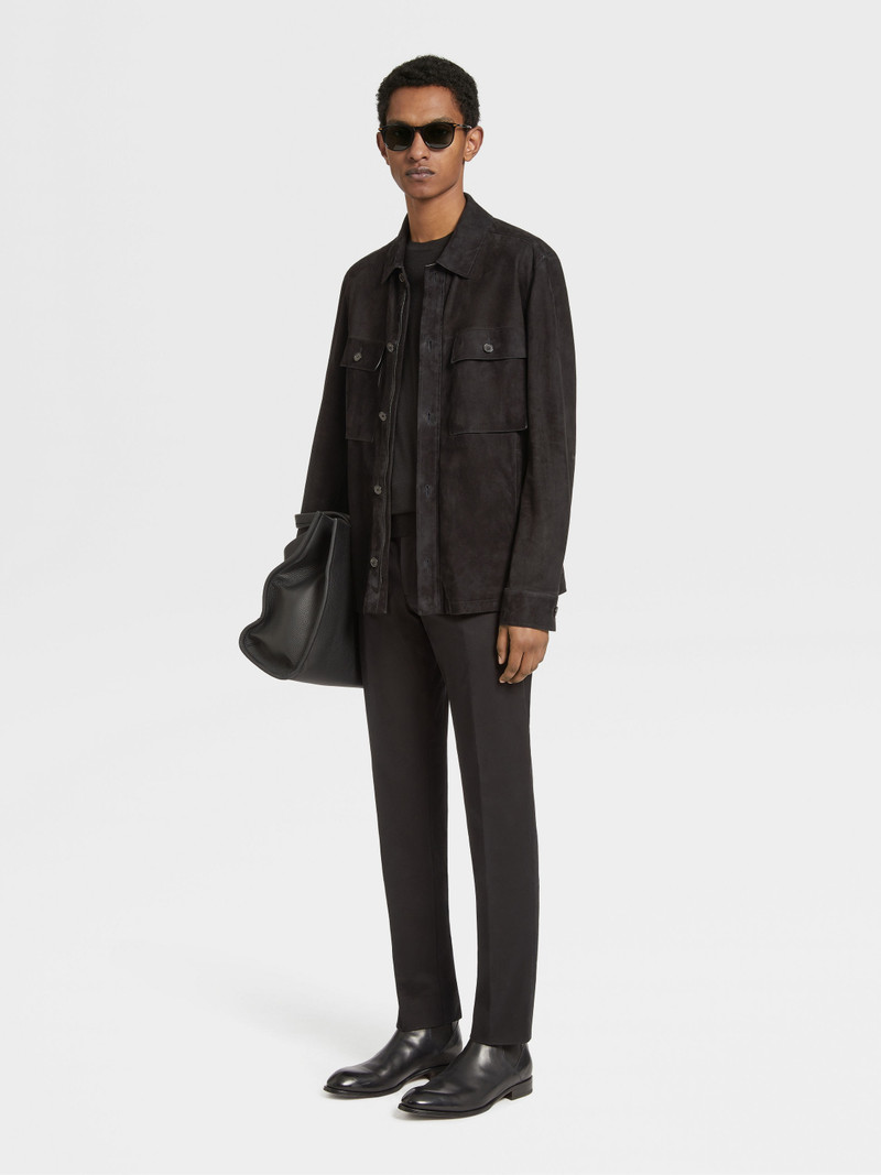 ZEGNA SUEDE OVERSHIRT outlook