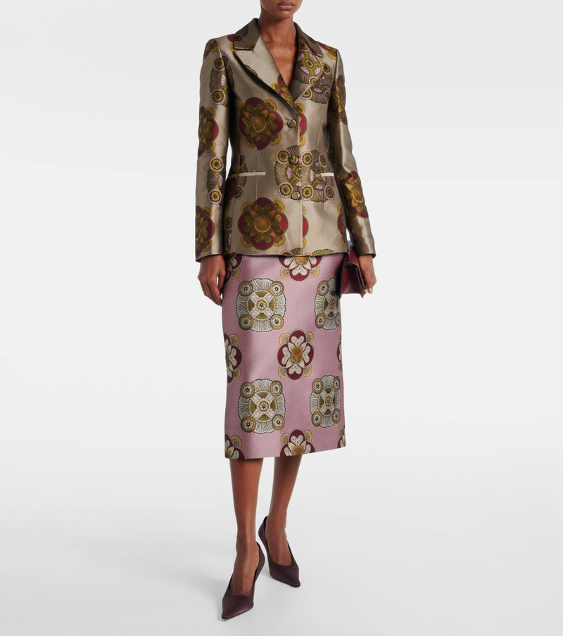 La DoubleJ 24/7 printed blazer outlook