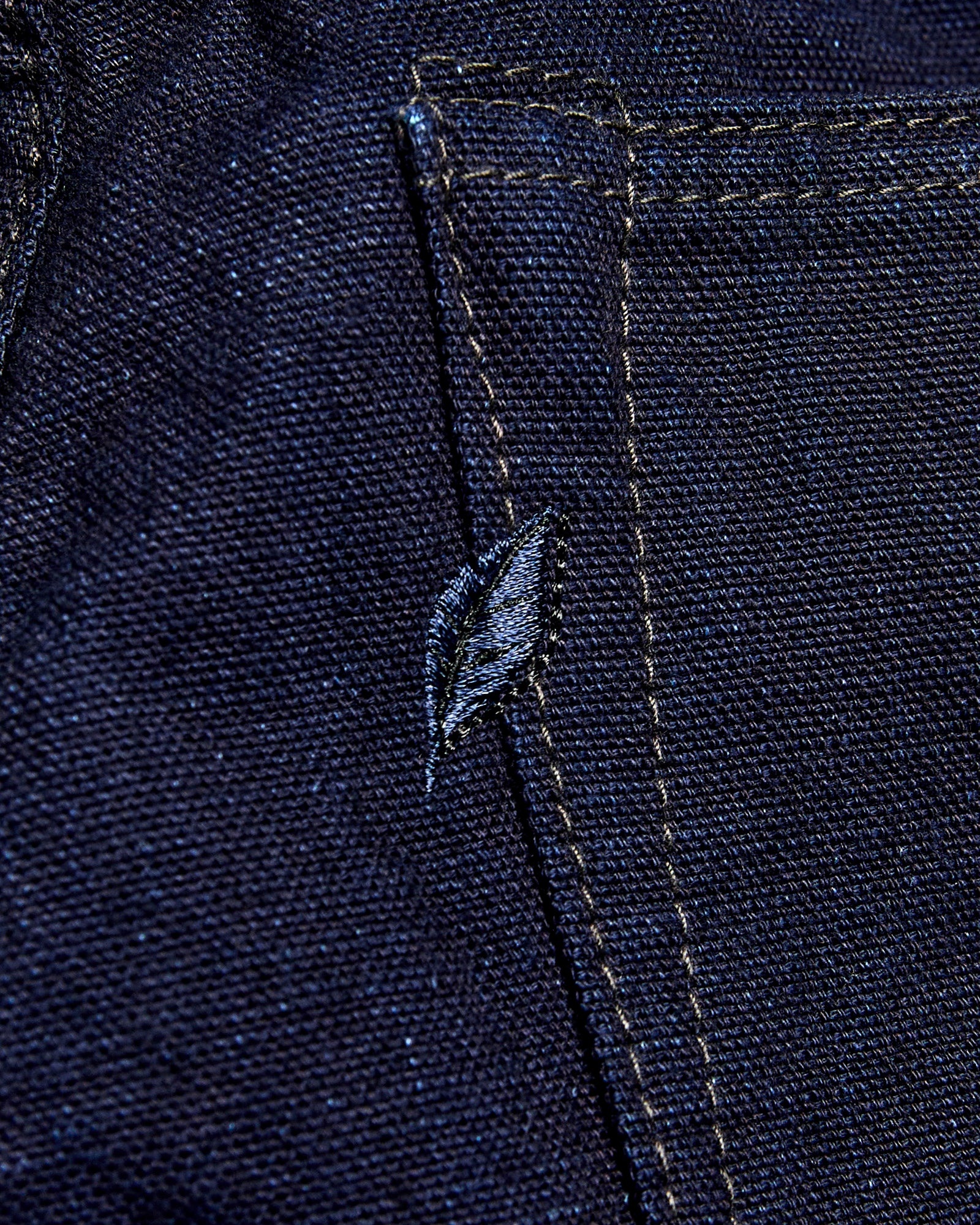 1175 "Double Indigo" 13.5oz Duck Canvas Pants - Relaxed Tapered Fit - 3
