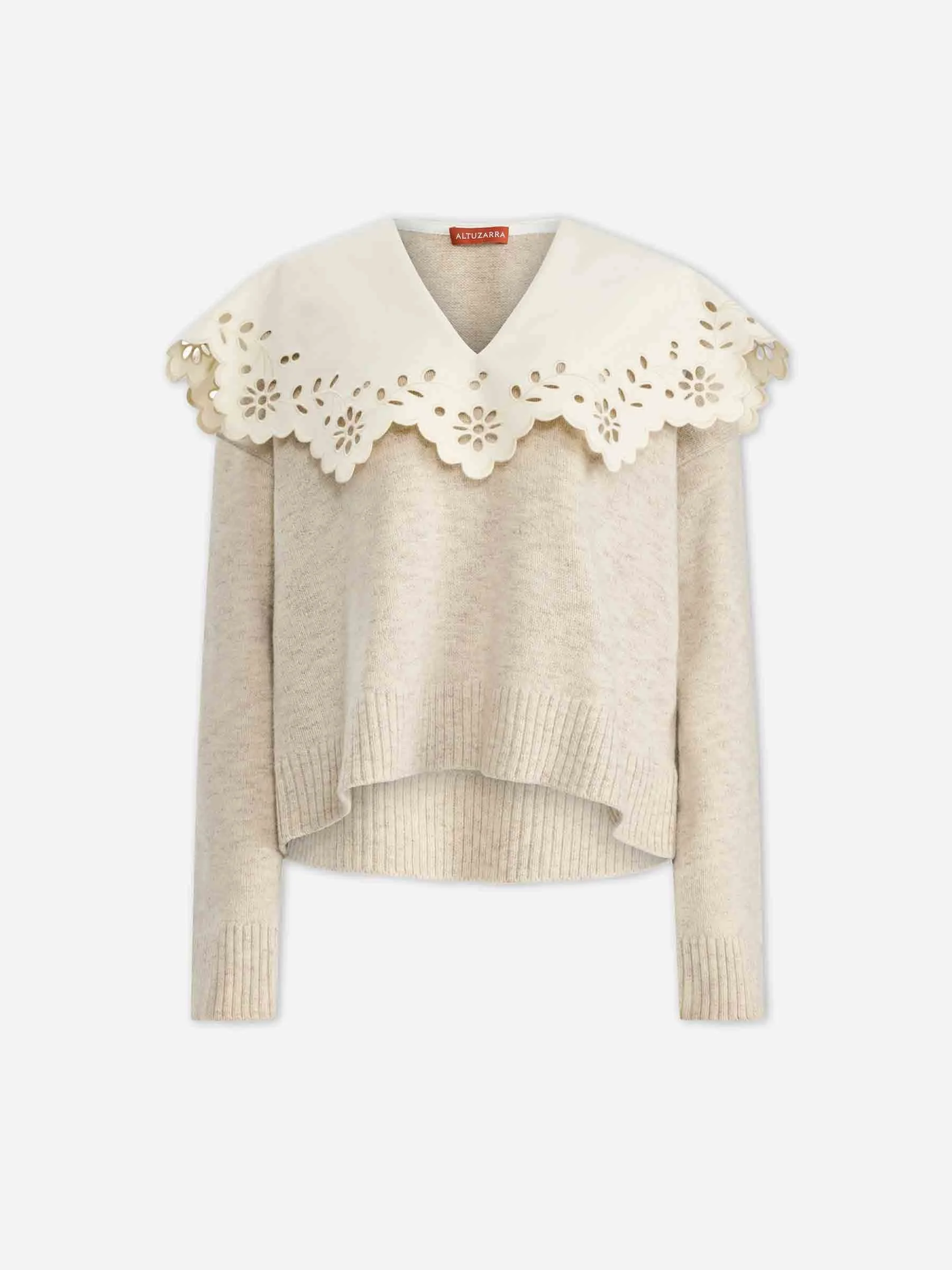 WOOL KNIT SWEATER - 1