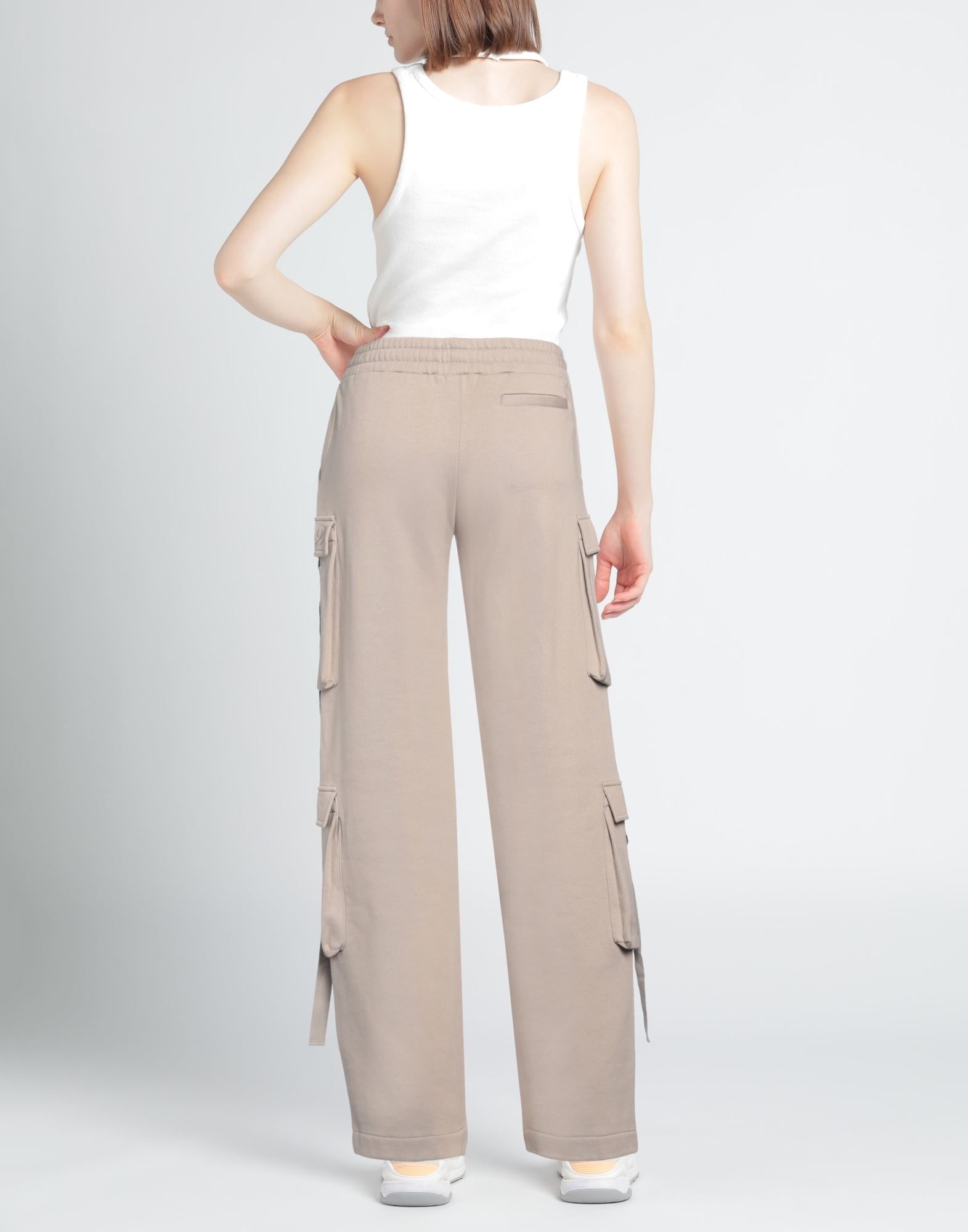 Light grey Women's Casual Pants - 3