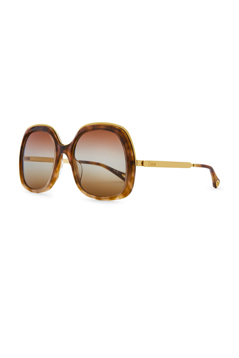 Chloé Aly Square Sunglasses outlook