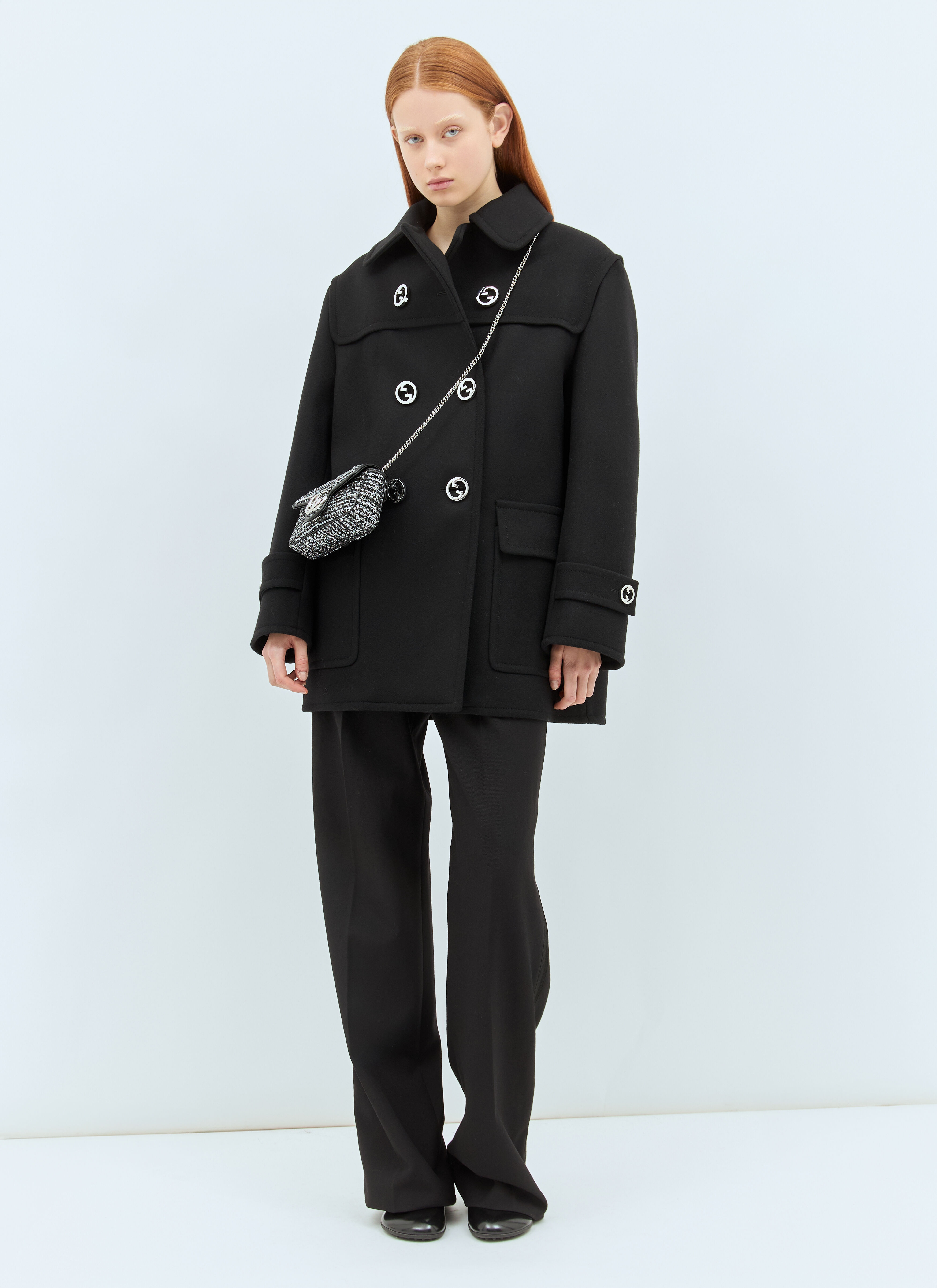 GUCCI Batavia Wool Coat | lncc | REVERSIBLE
