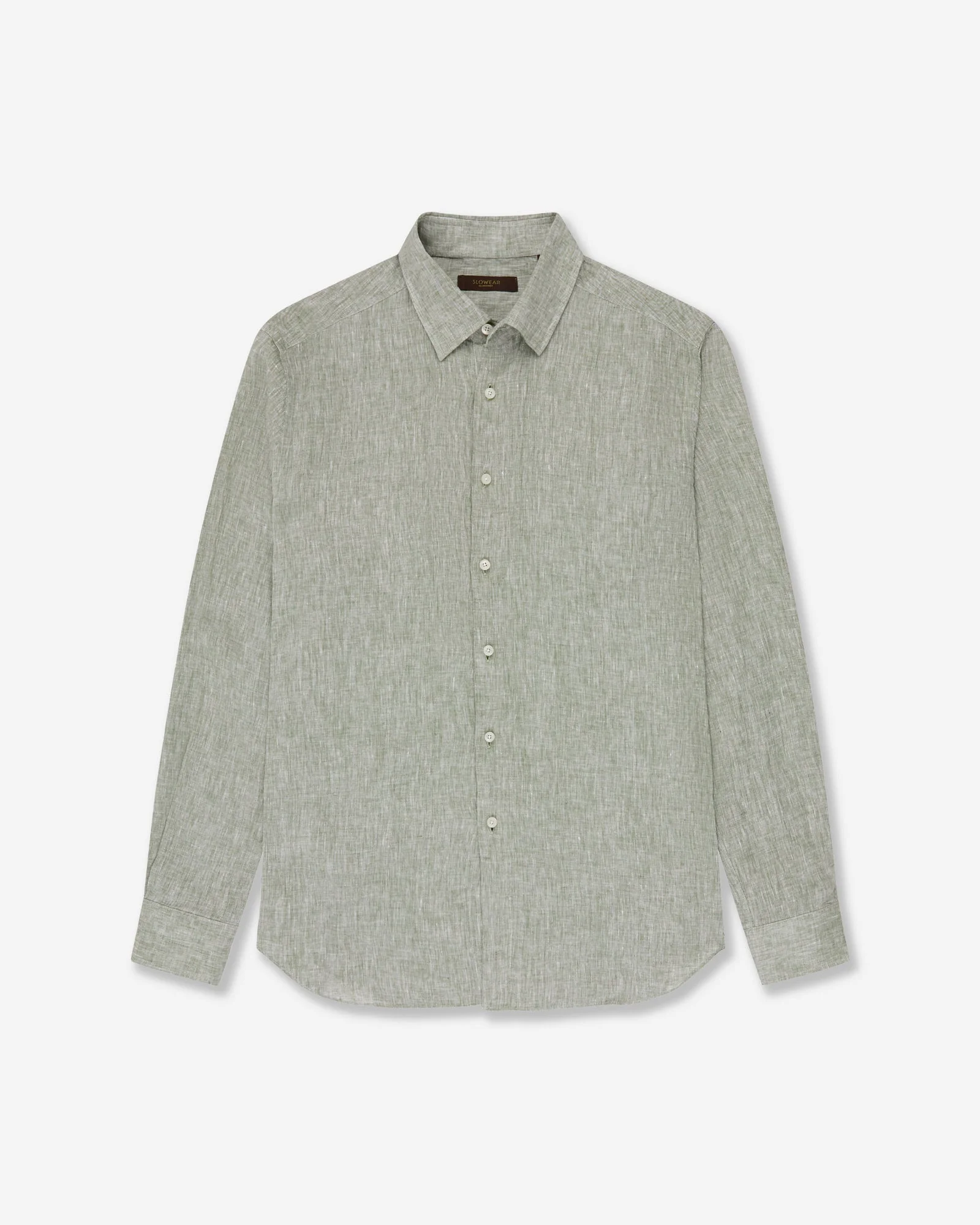 Regular fit linen shirt - 1