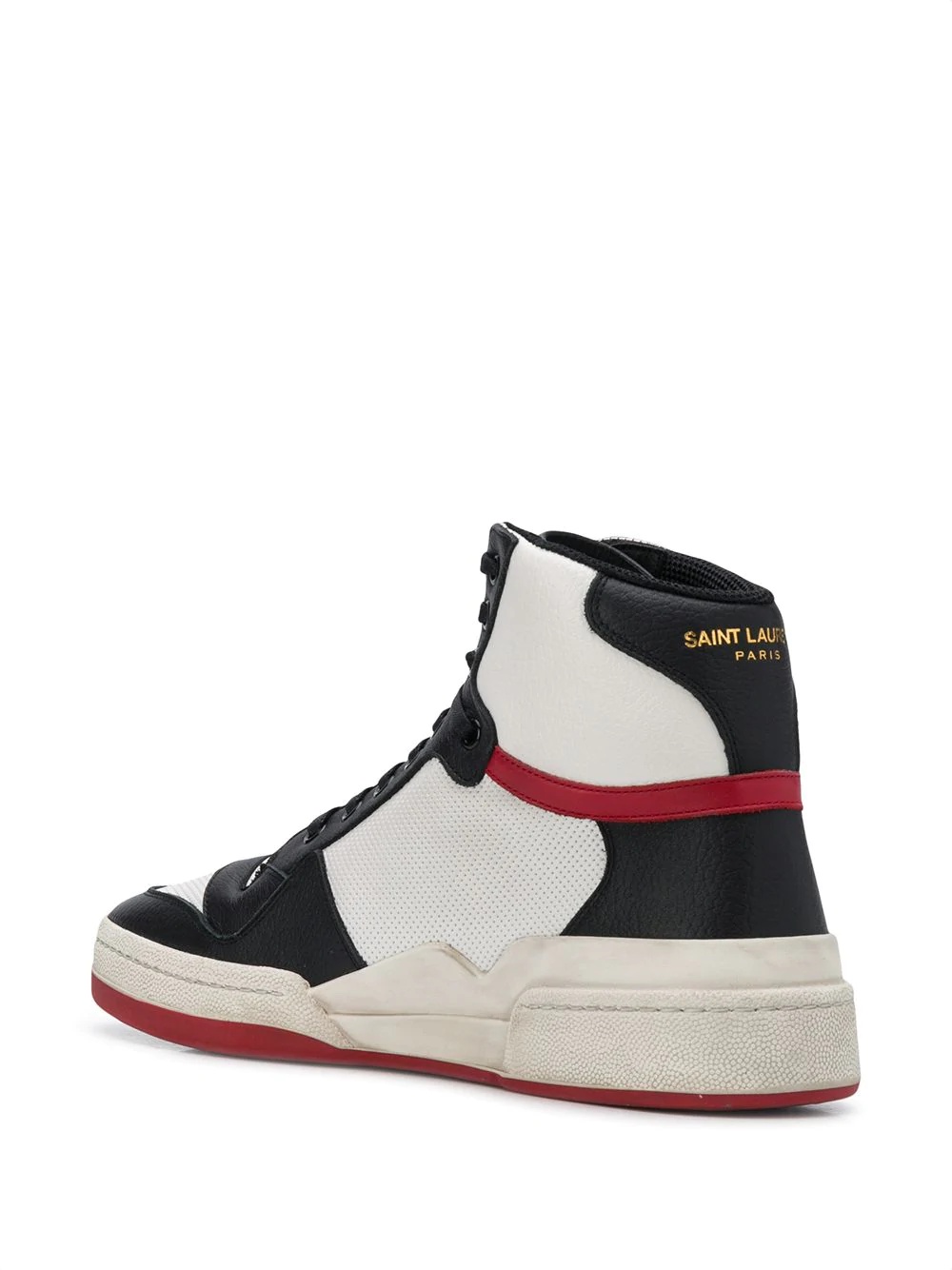 SL24 panelled high-top sneakers - 3