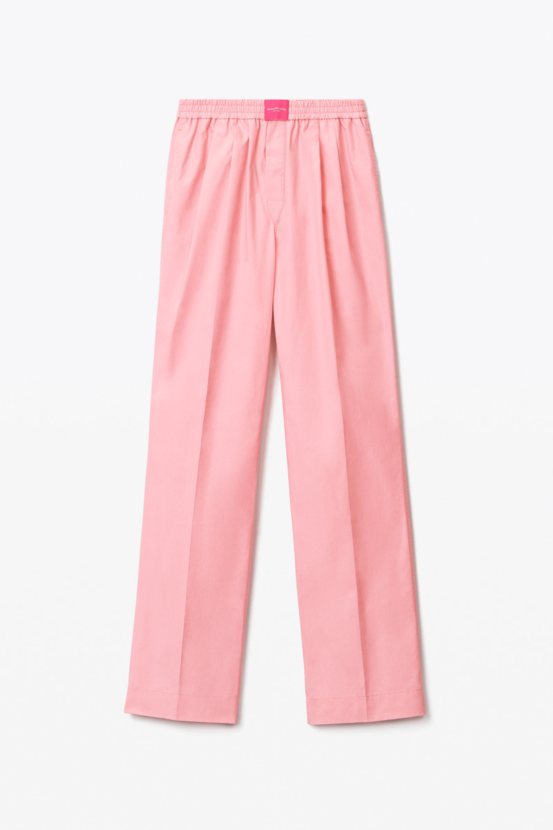 BOXER PANT IN COMPACT COTTON 1