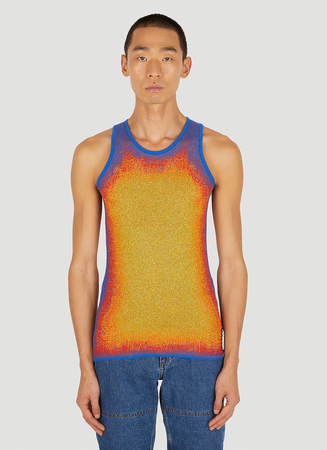 Y PROJECT - Y/Project Men Gradient Knit Tank Top - 1