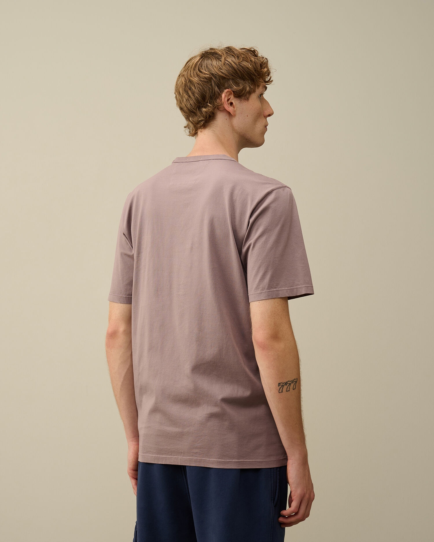 C.P. Company Mercerized 70/2 Jersey Gasato Logo Patch T