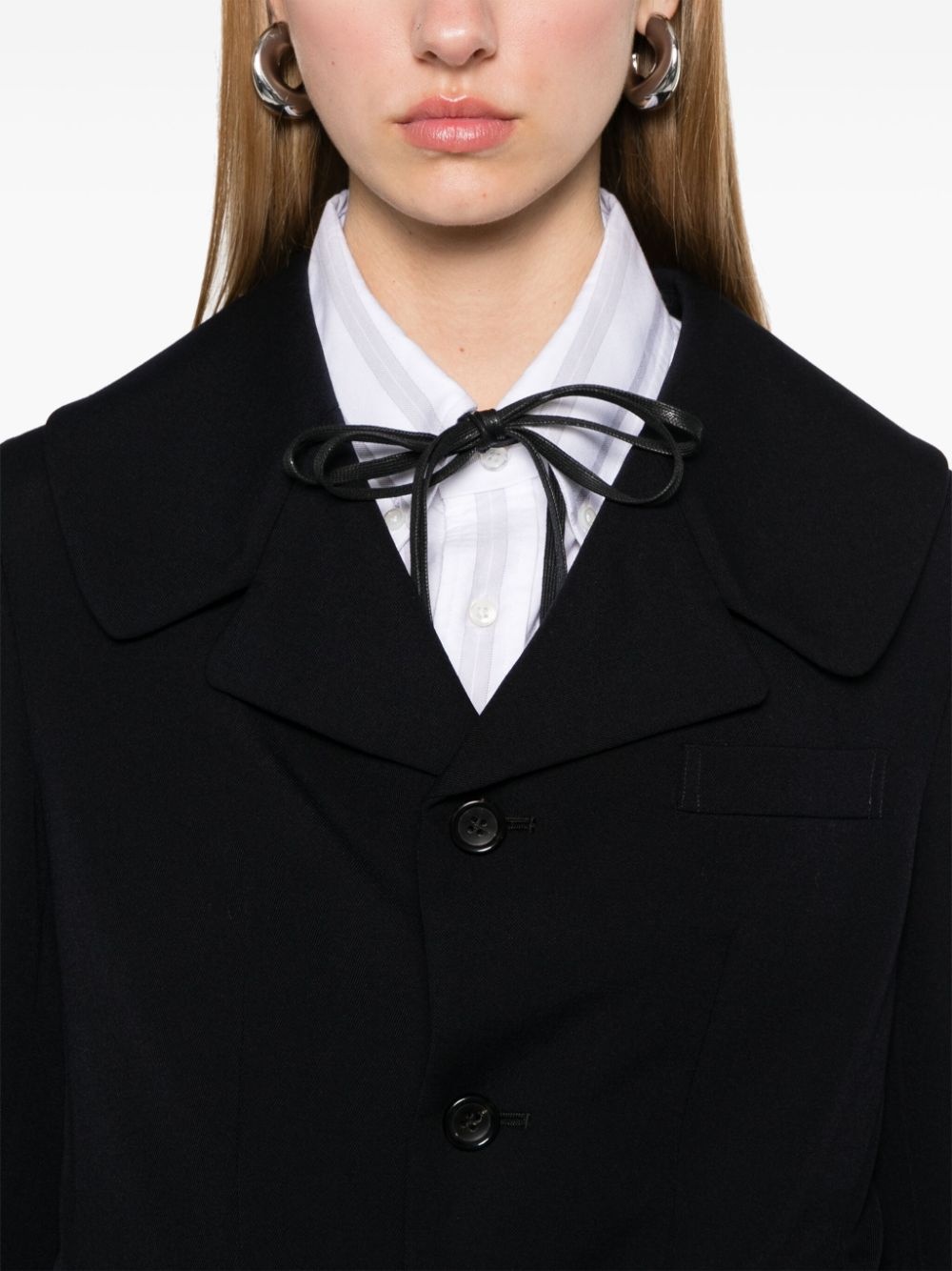 wool blazer - 5