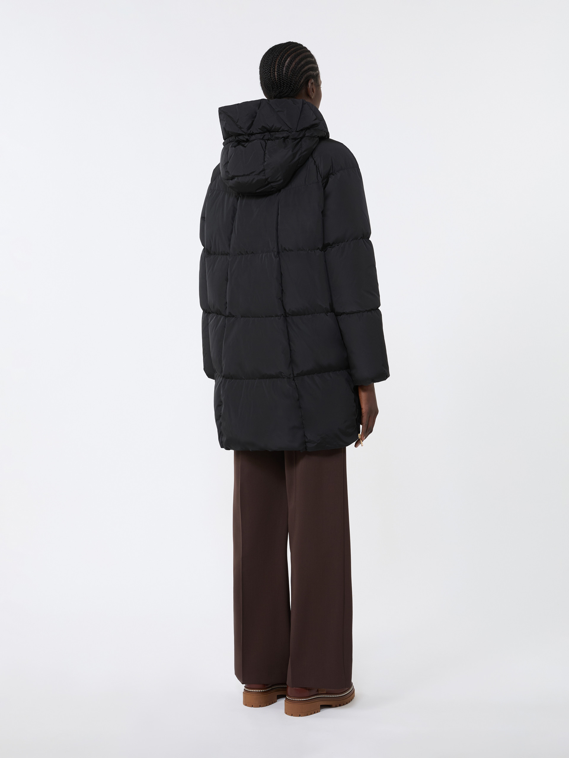 NEWBEMBO Midi parka in water-repellent taffeta - 4