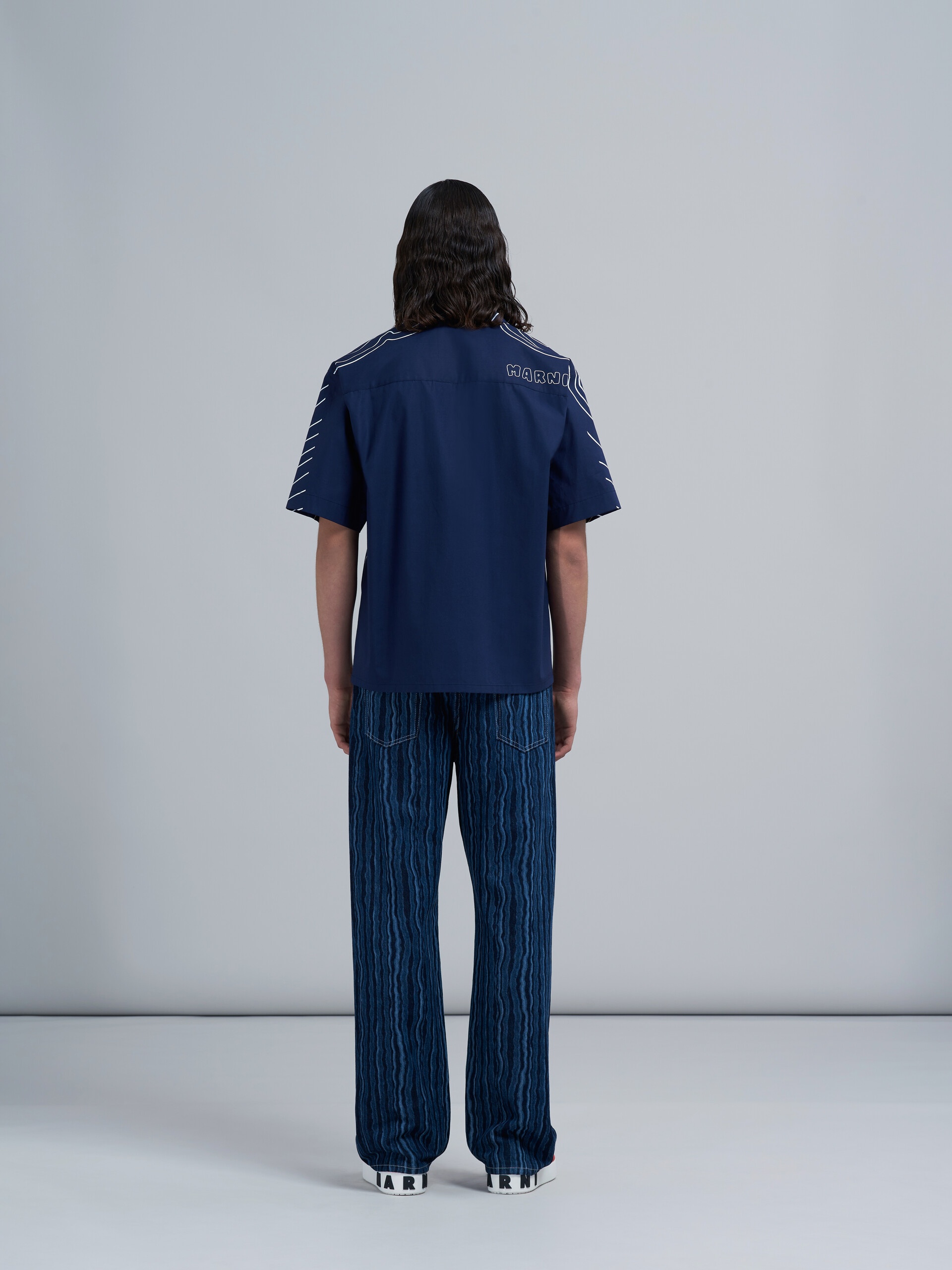 DEGRADÉ DENIM TROUSERS - 3