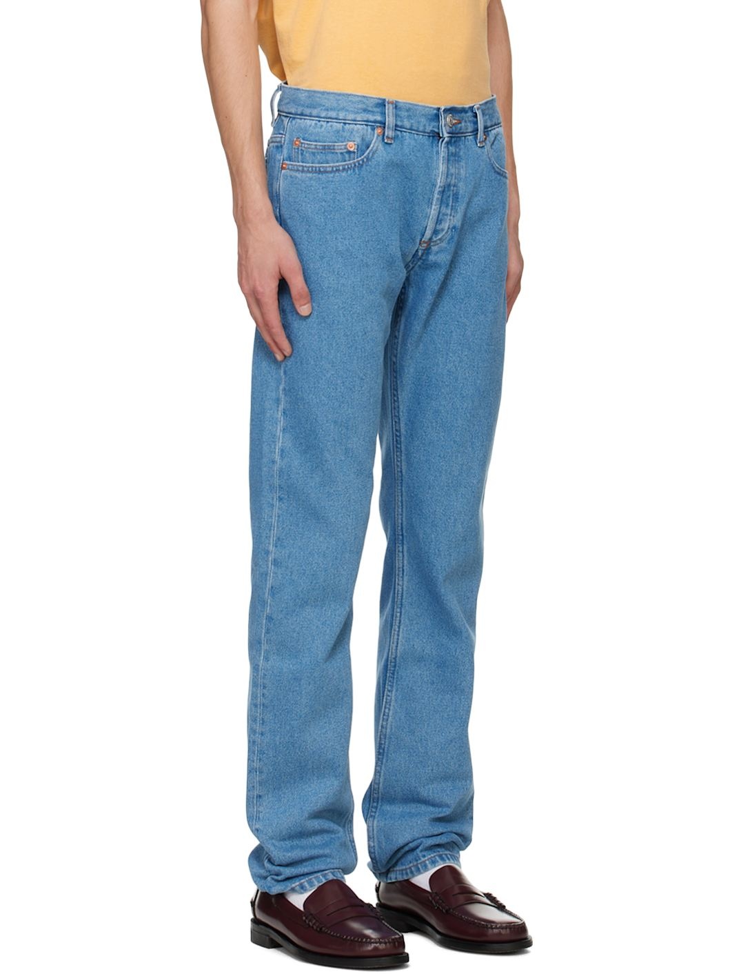 Blue New Standard Jeans - 2