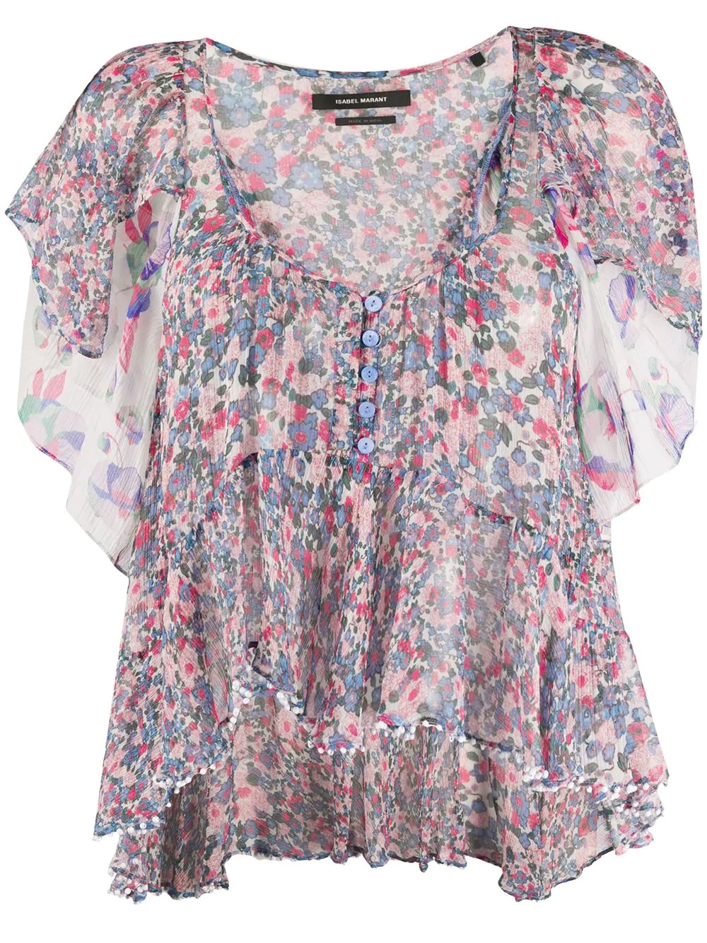 Orace floral-print blouse - 1