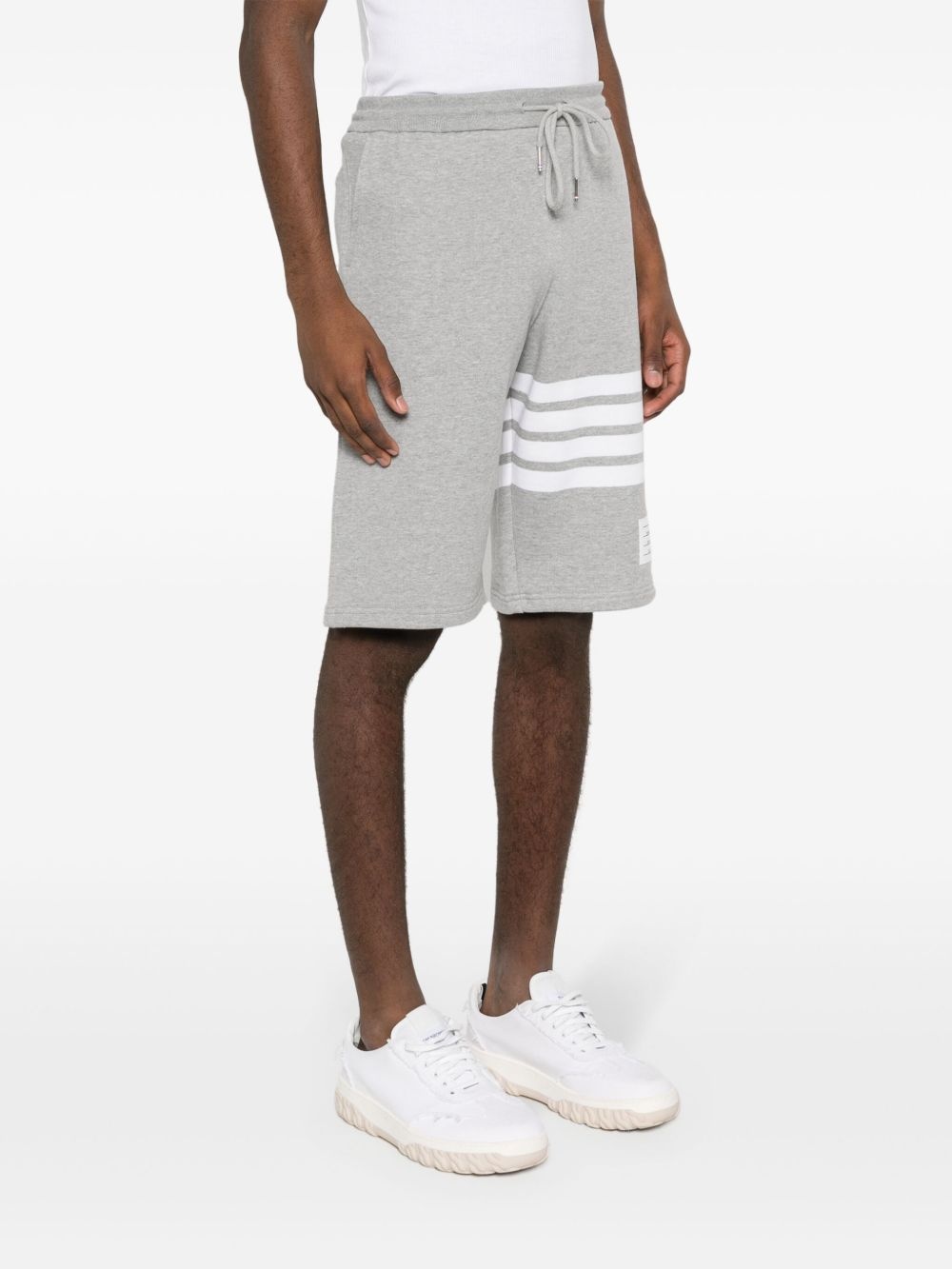 4-Bar jersey shorts - 3
