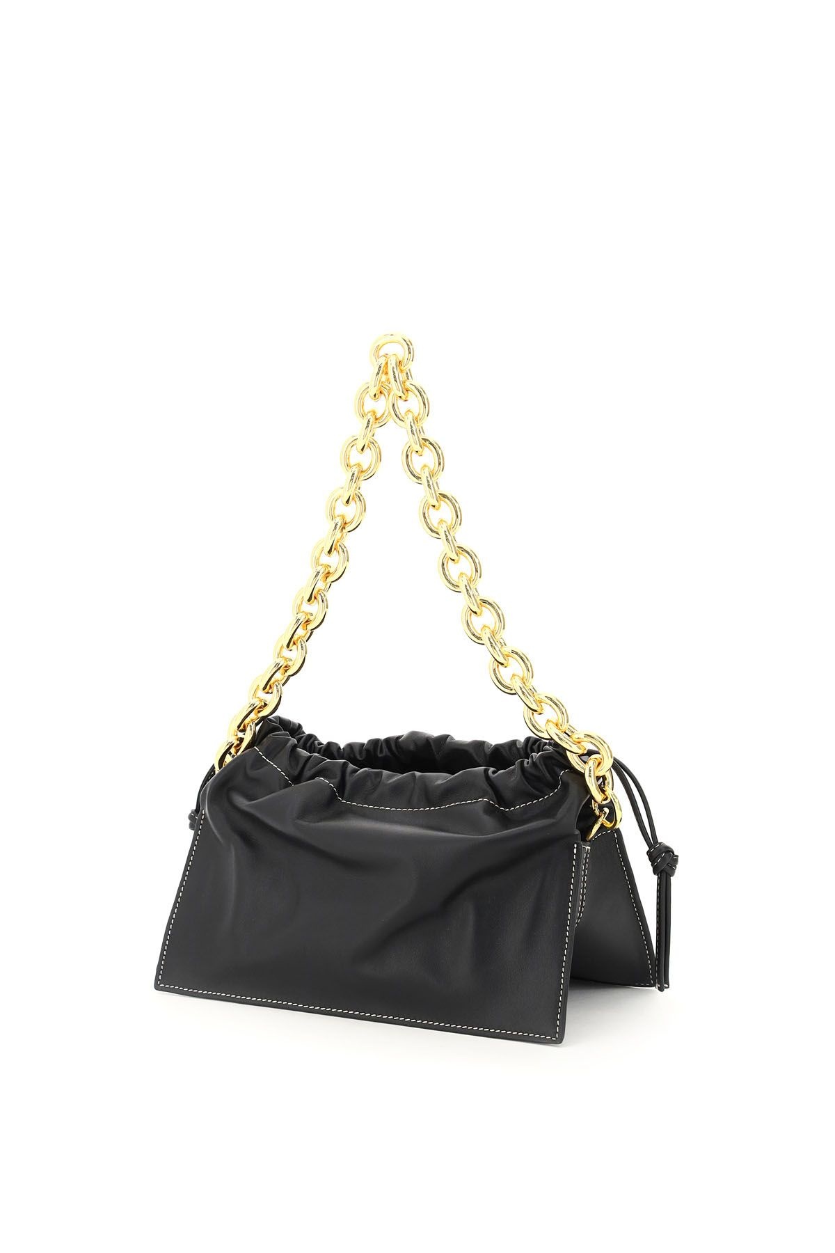 BOM LEATHER BUCKET BAG - 2