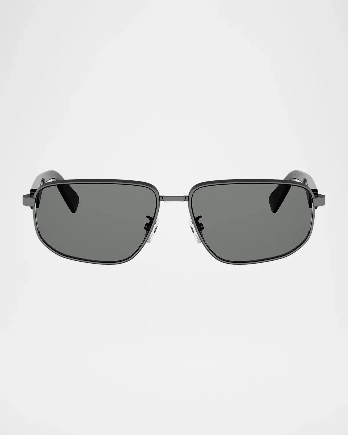 Men's 58MM Polarized Rectangular Sunglasses - 1