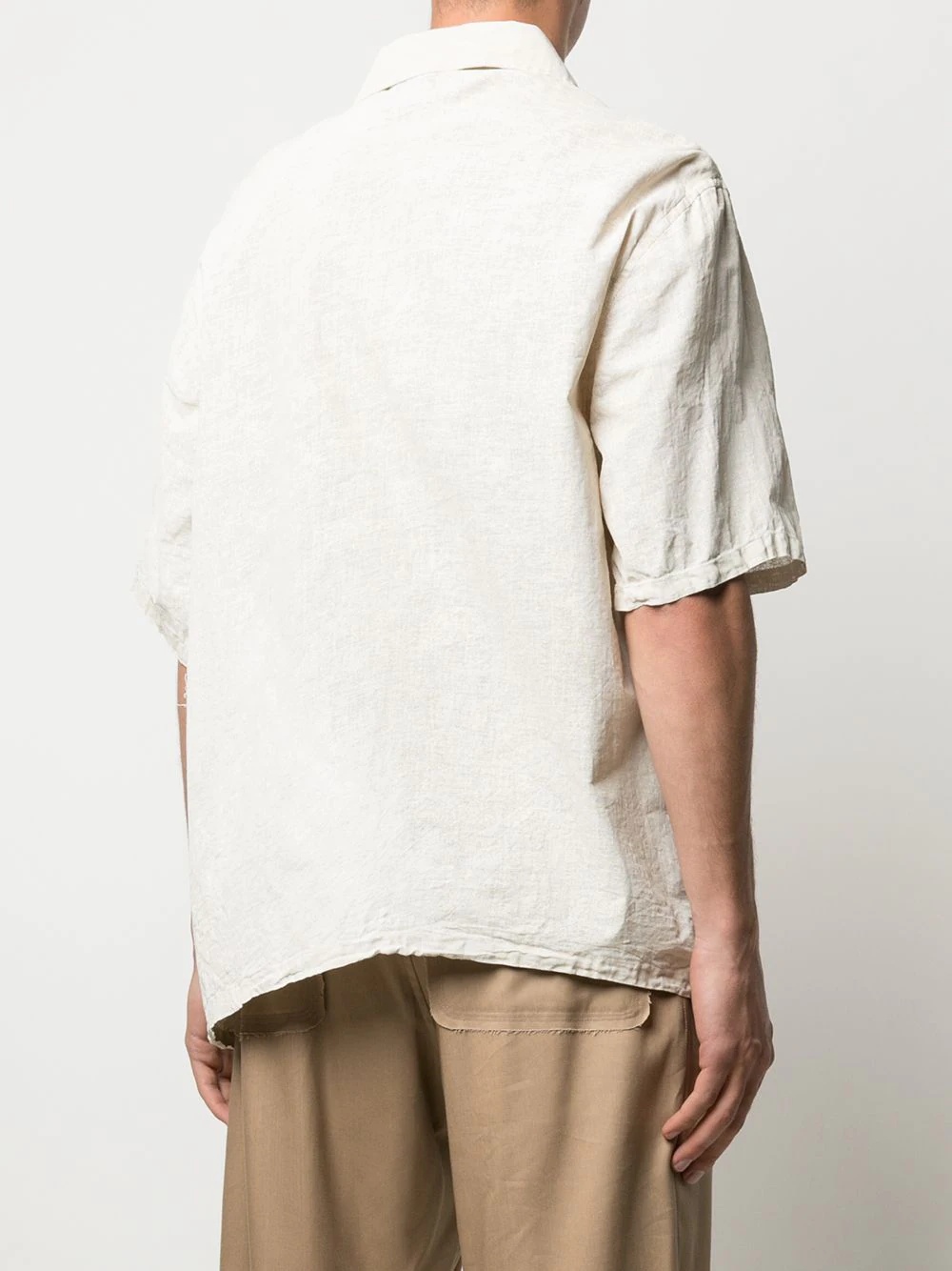 Box cotton short-sleeve shirt - 4