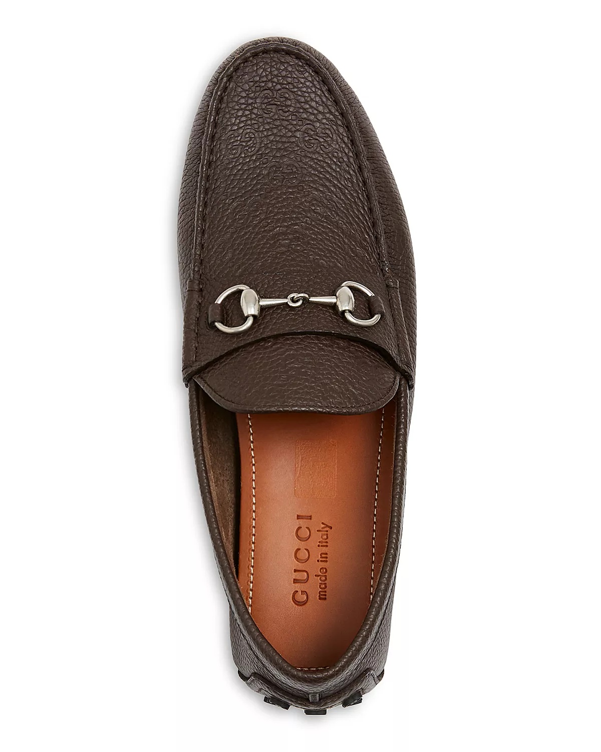 Men's GG Leather Horsebit Drivers - 6