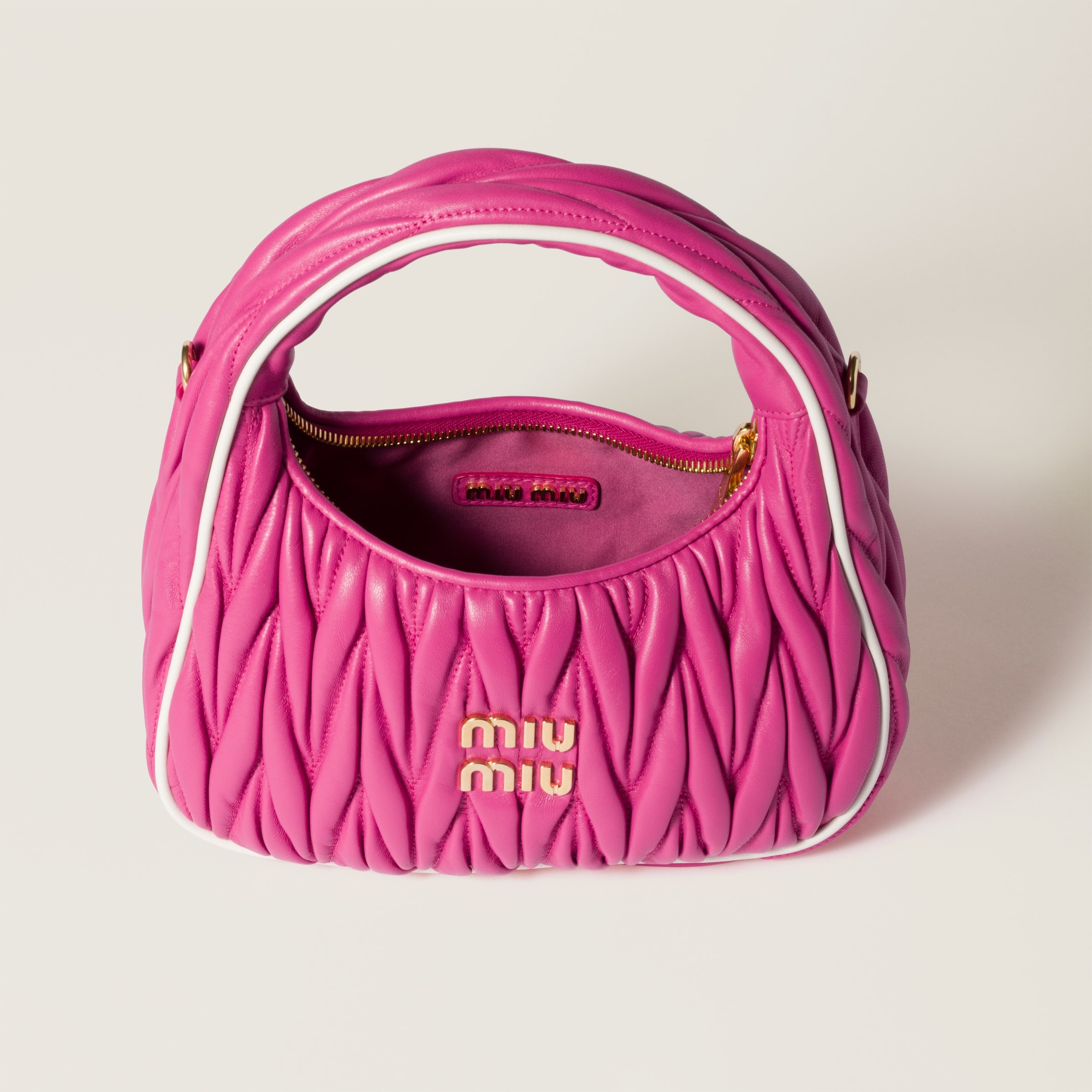 Wander matelassé nappa leather bag - 4