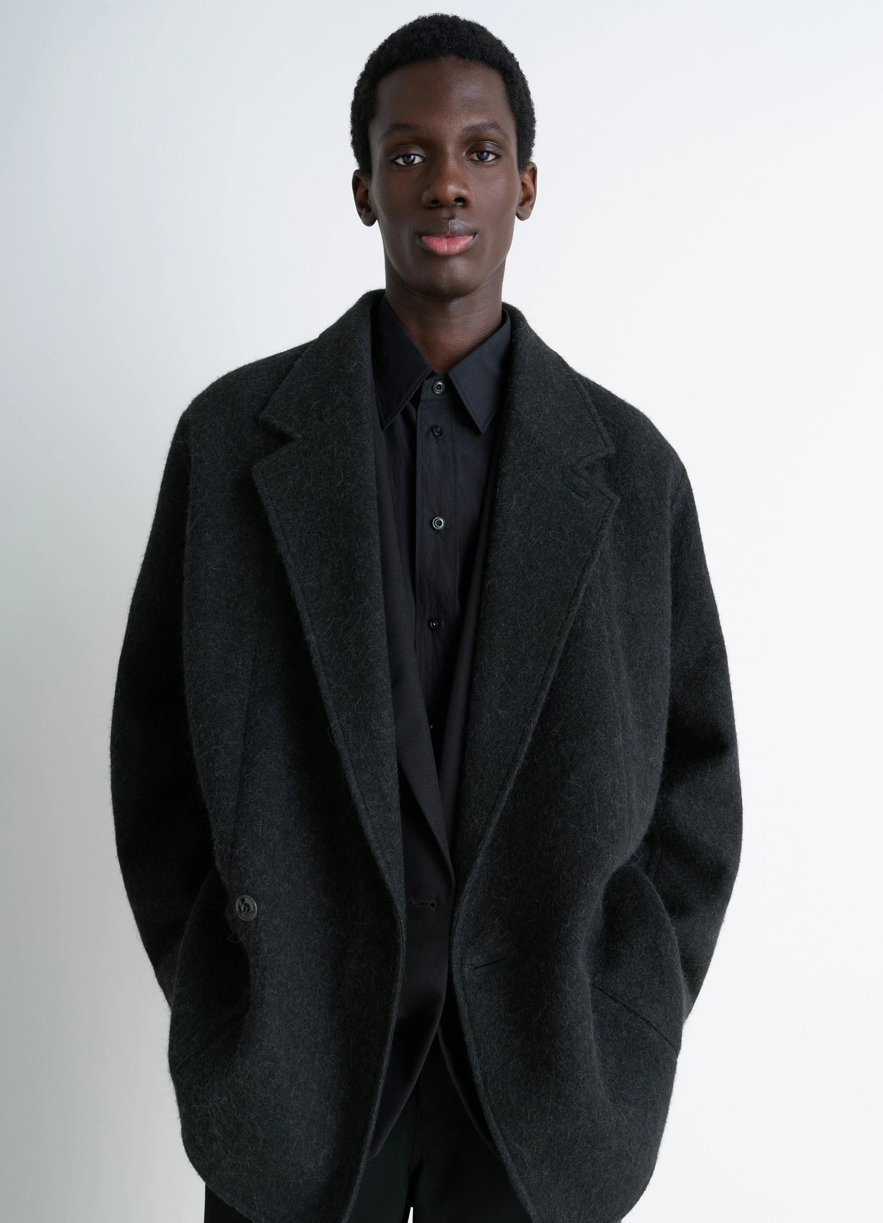 FELT WOOL JACKET - 2