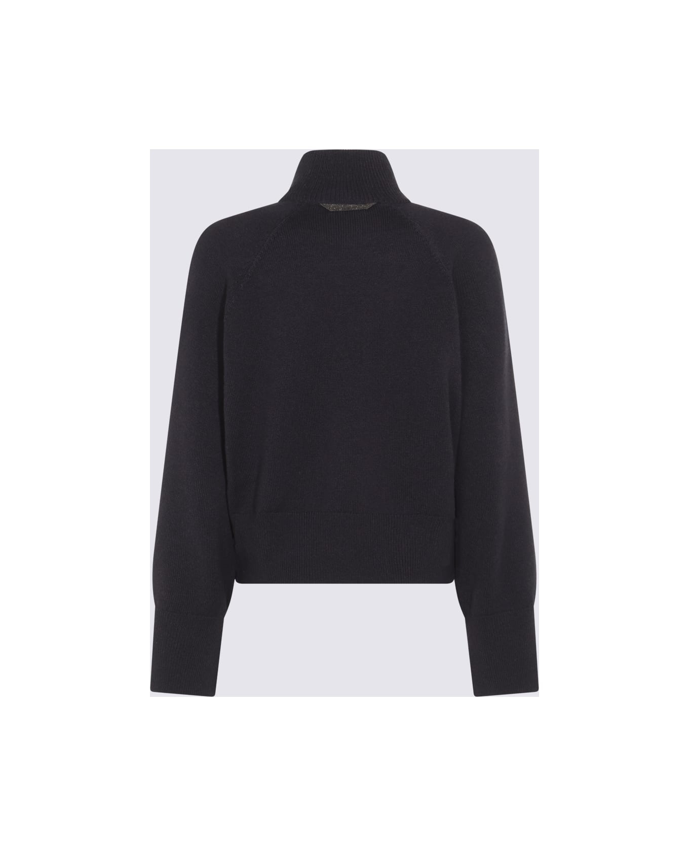 Dark Blue Cashmere Knitwear - 2