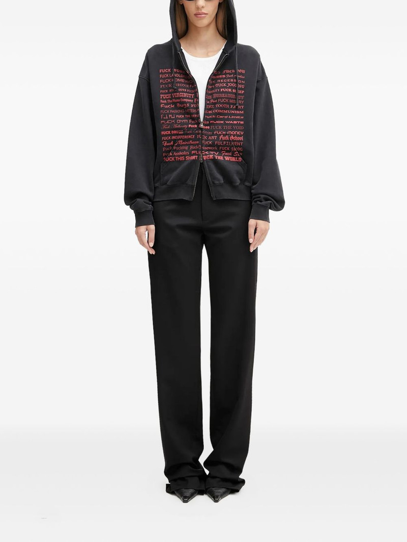 VETEMENTS wool-blend trousers outlook