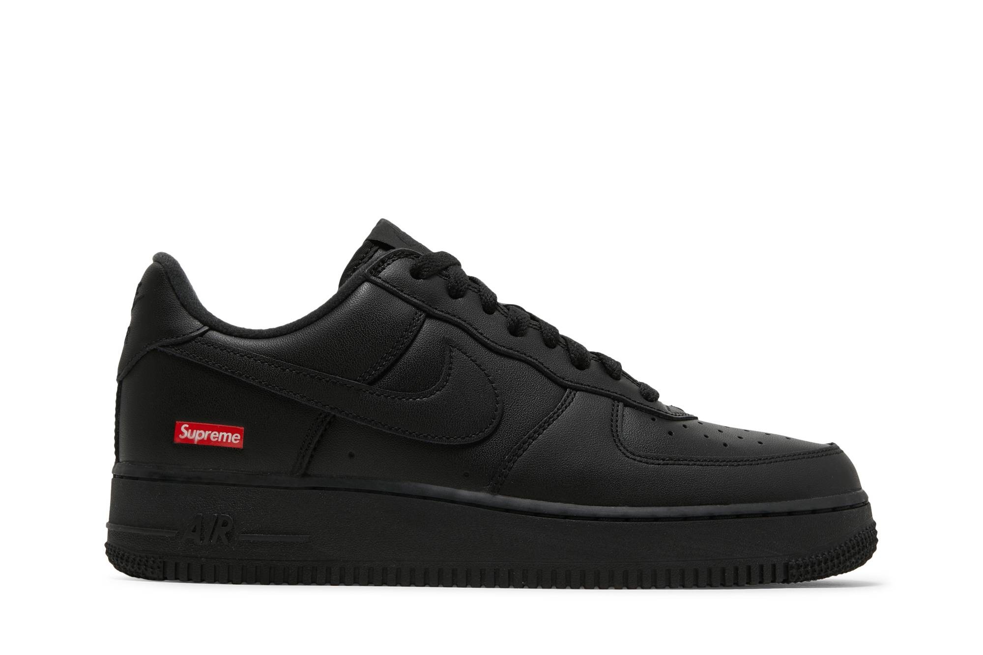 Supreme x Air Force 1 Low 'Box Logo - Black' - 1