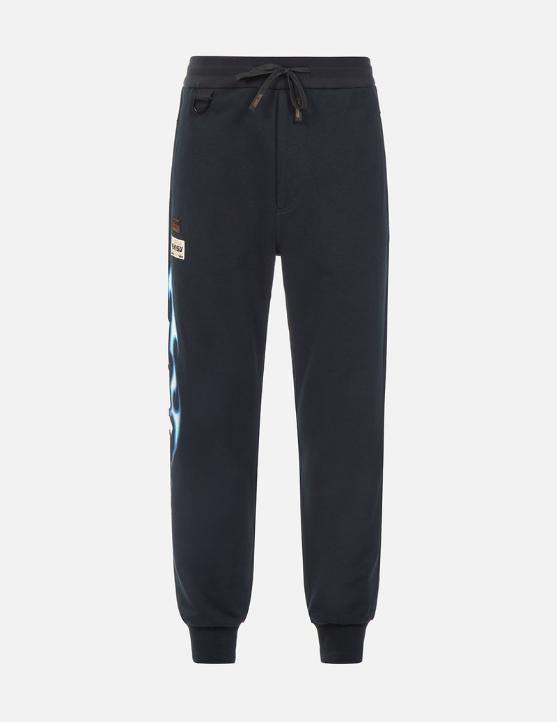 FLAME LOGO PRINT SWEATPANTS 1