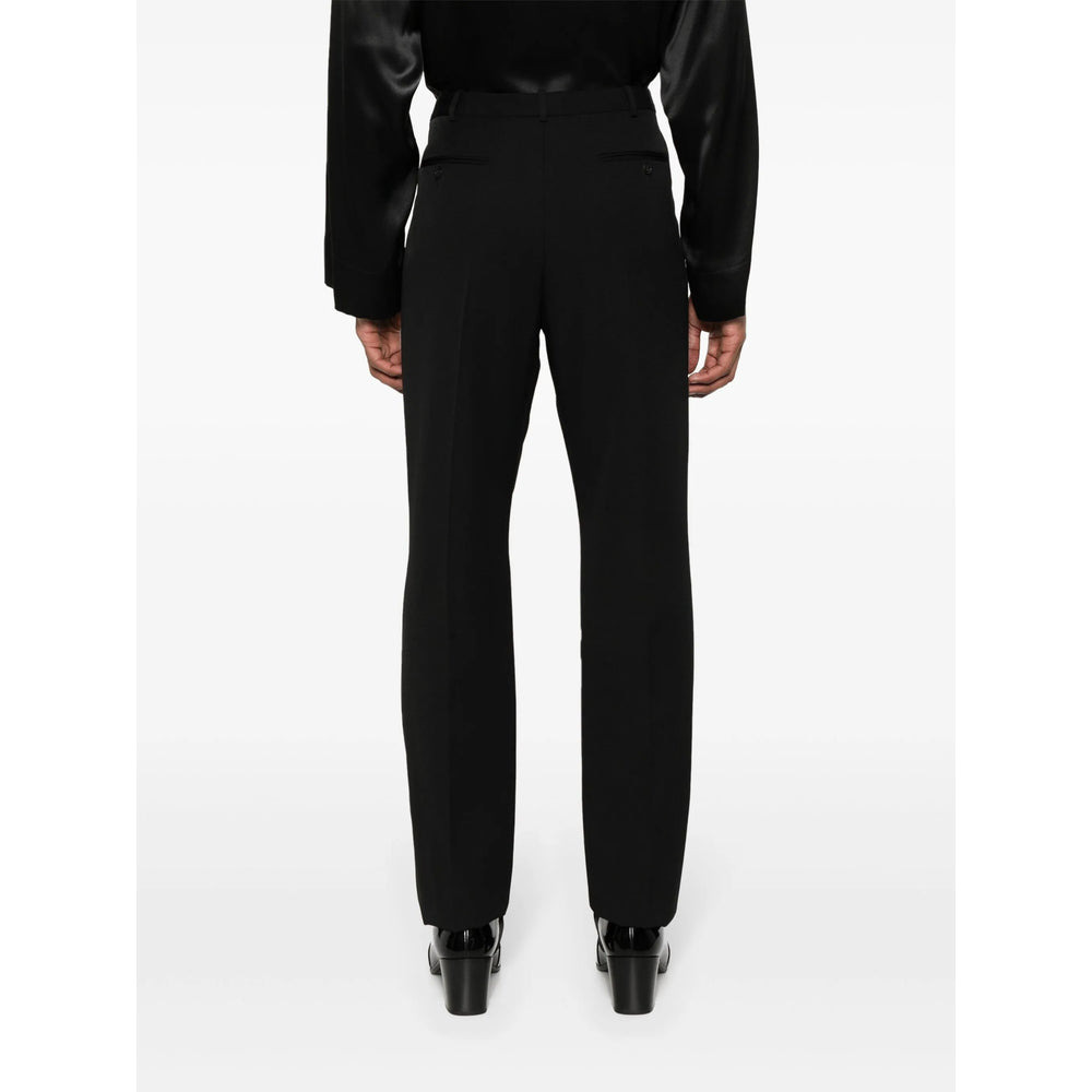 Saint Laurent Black Trousers - Regular & Straight-Leg Trousers Men - 4