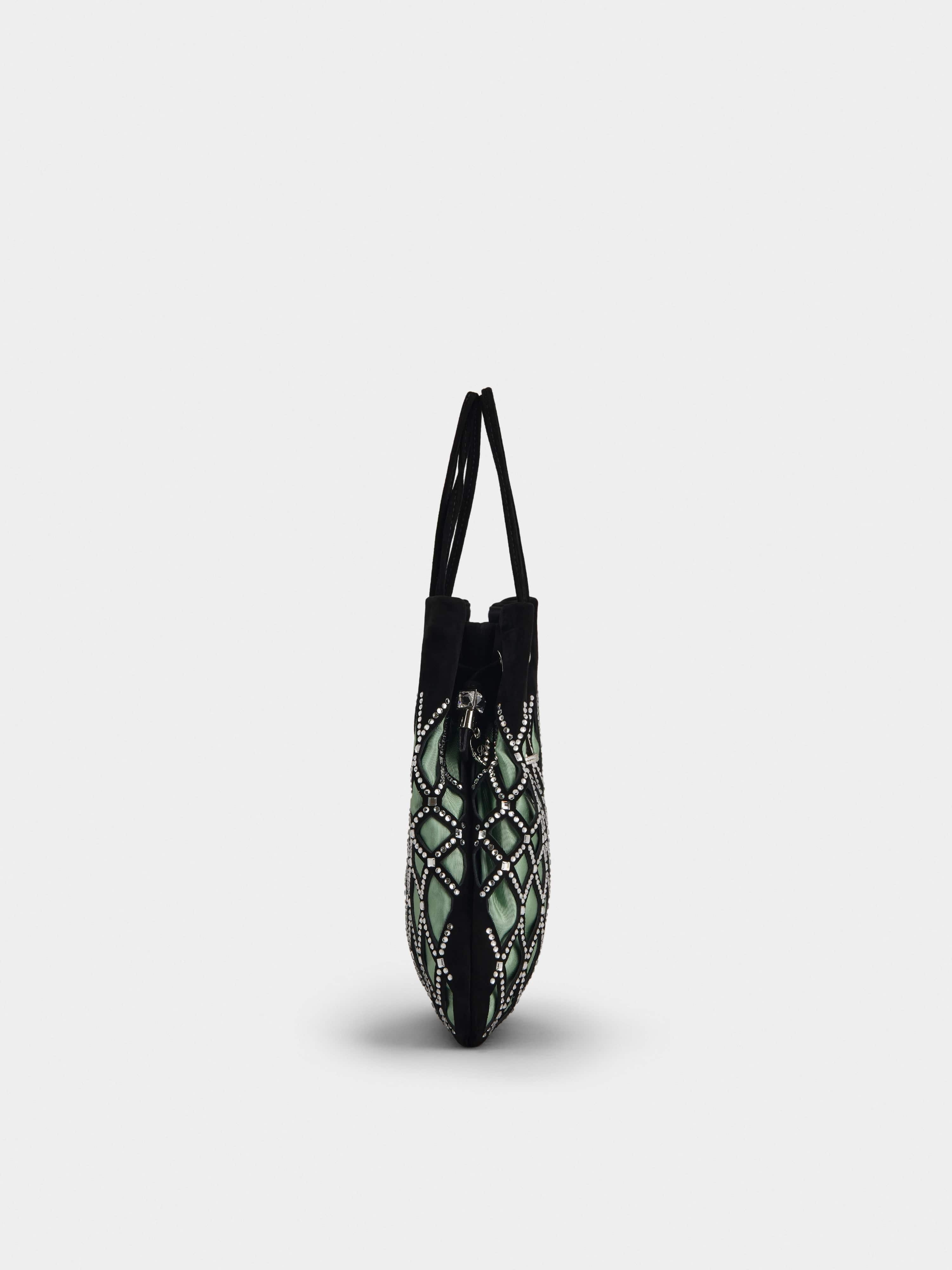 Viv' Pocket Queeny Mini Bag in Suede - 3
