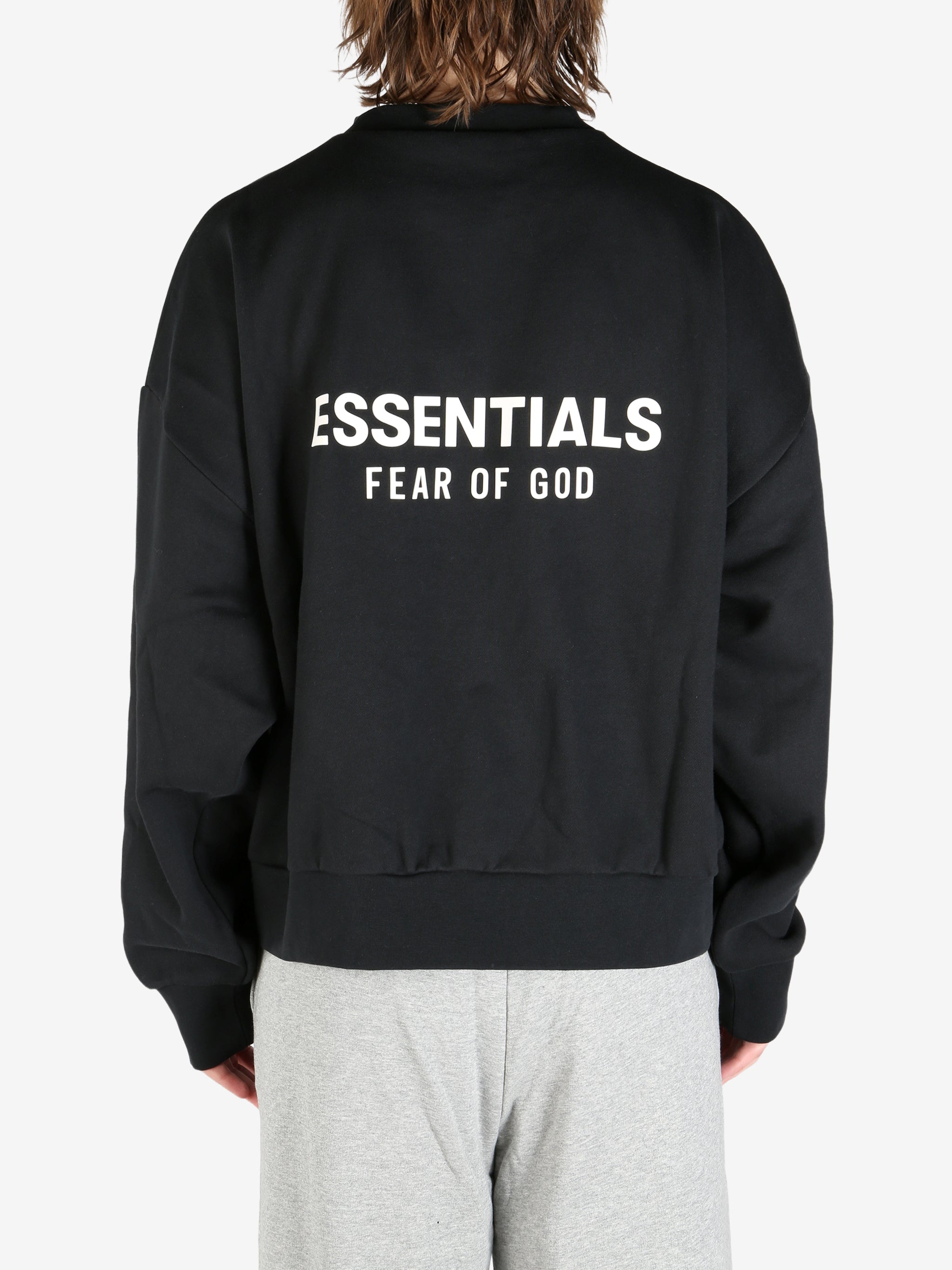 FEAR OF GOD ESSENTIALS - Men Classic Fit Fleece Crewneck - 3