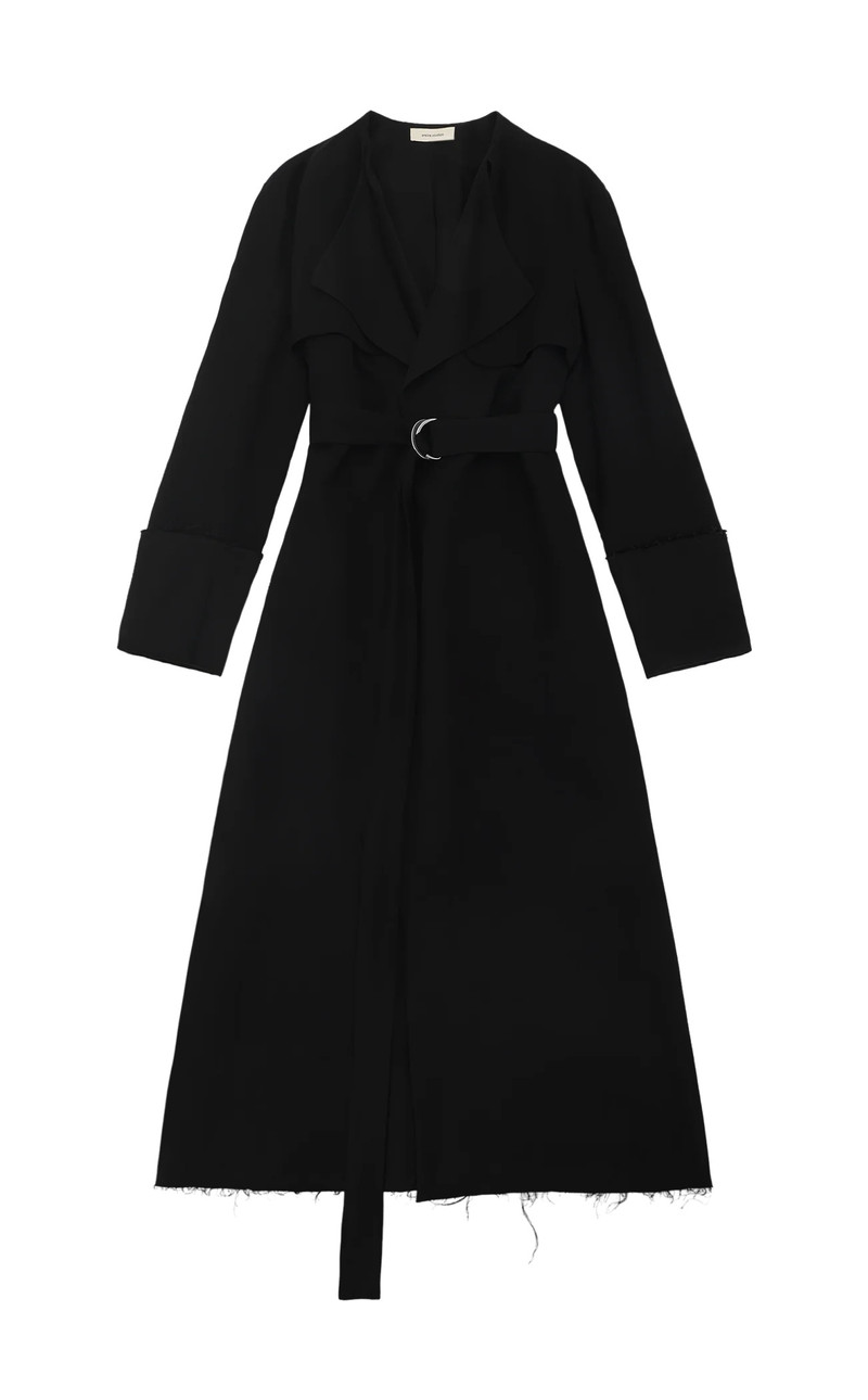 VELA TRENCH BLACK 1