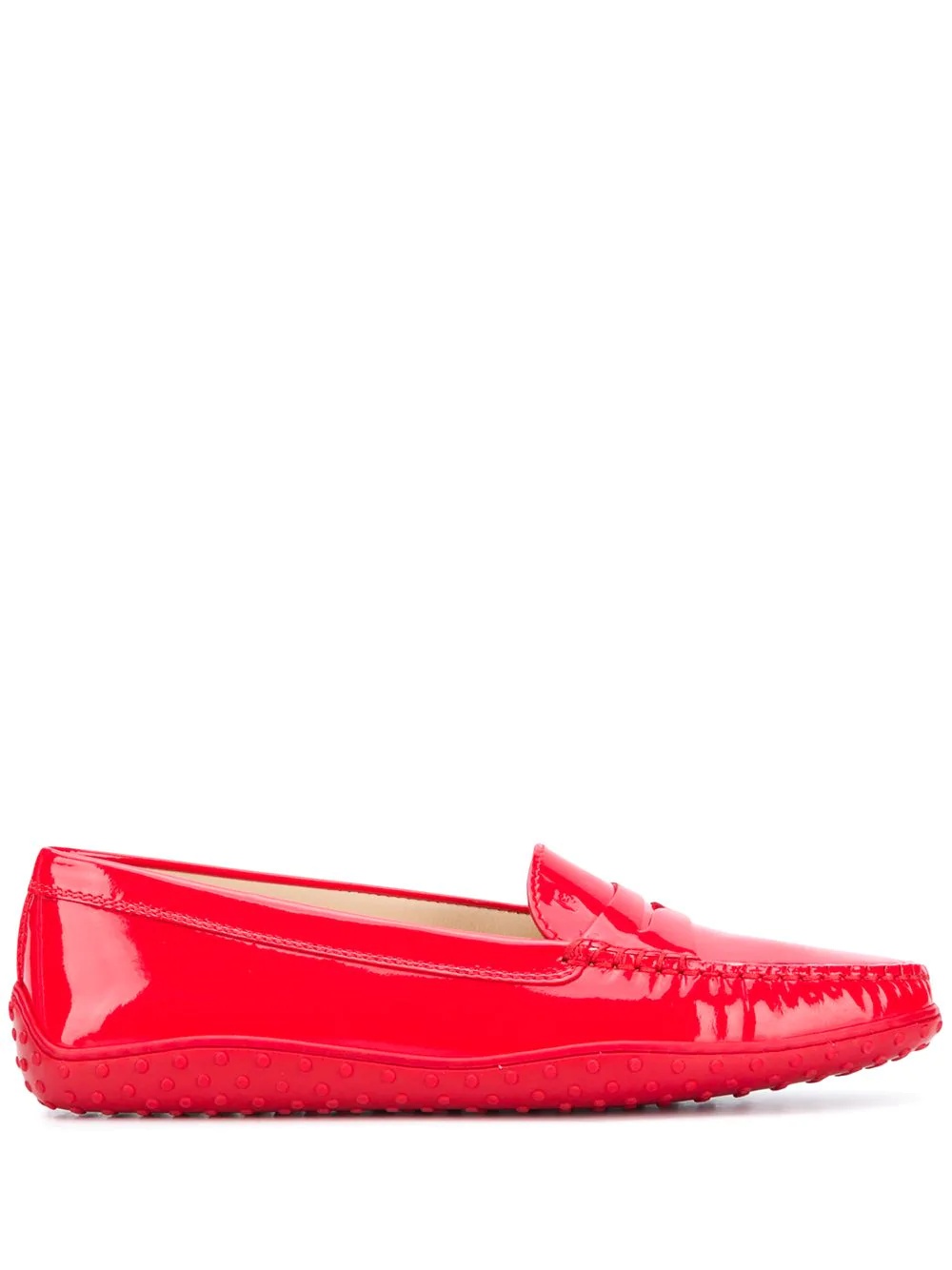 penny-slot flat loafers - 1