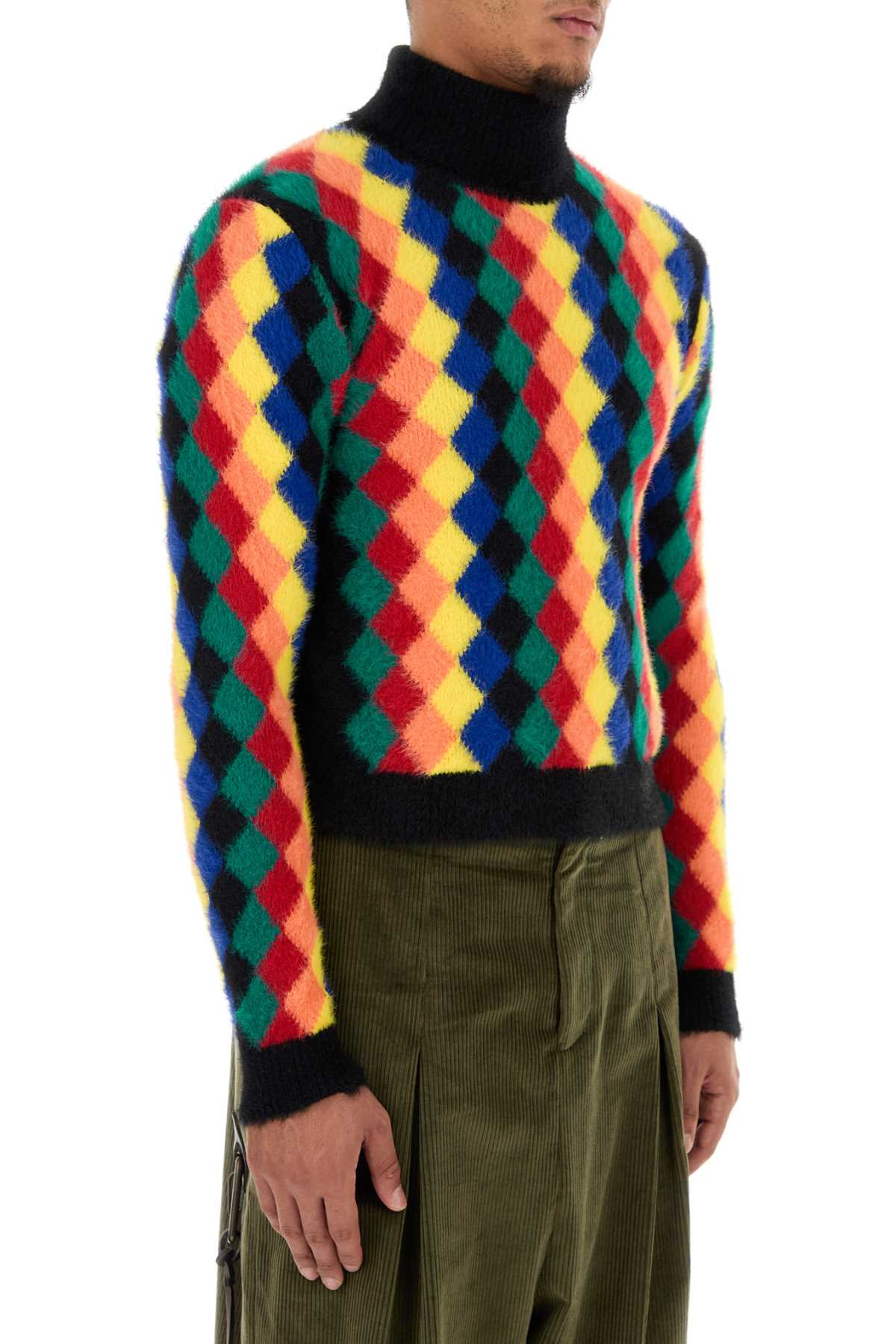 Loewe Men Multicolor Nylon Sweater - 3