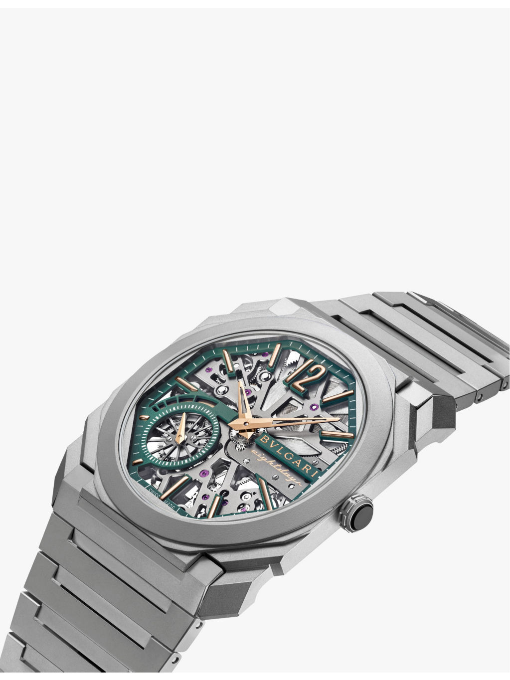RE00103 Octo Finissimo Skeleton 8 titanium manual watch - 2