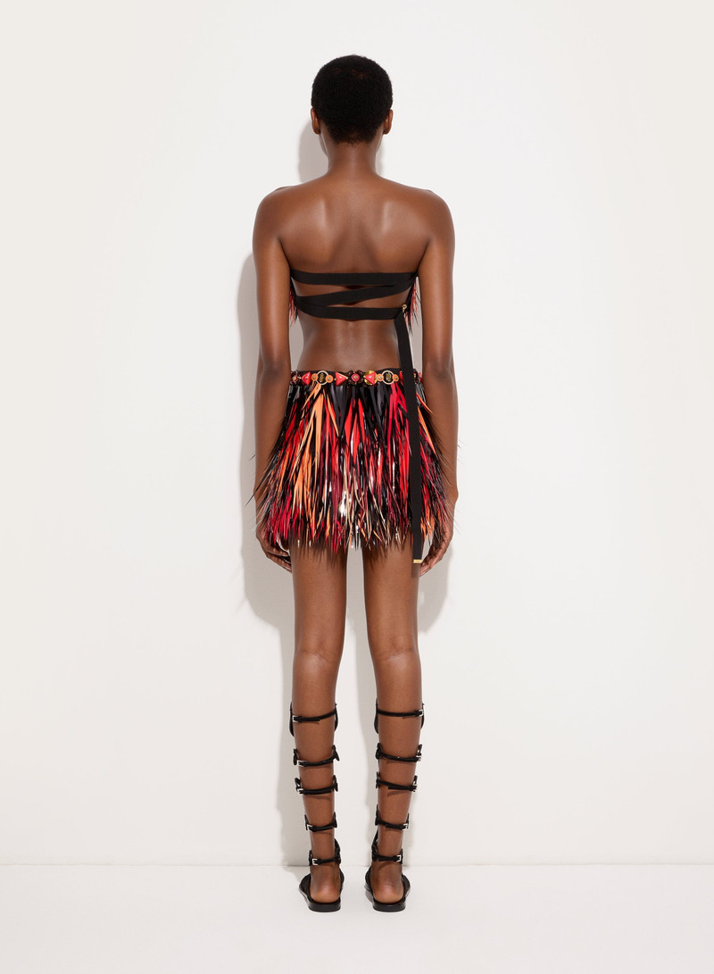 EMBROIDERED BANDEAU TOP 4