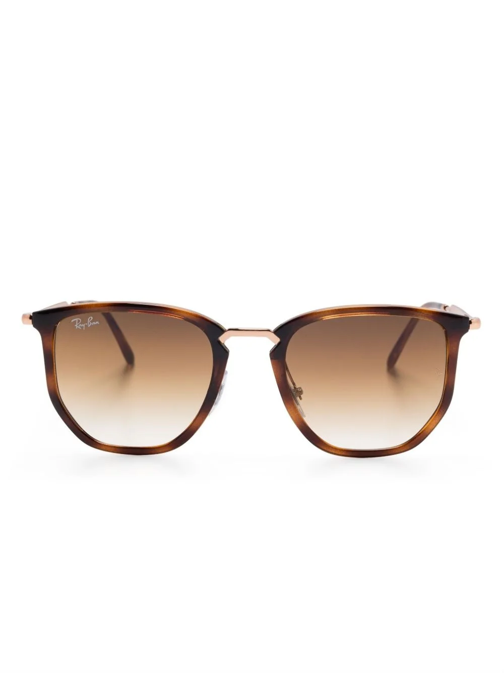 geometric-frame sunglasses - 1