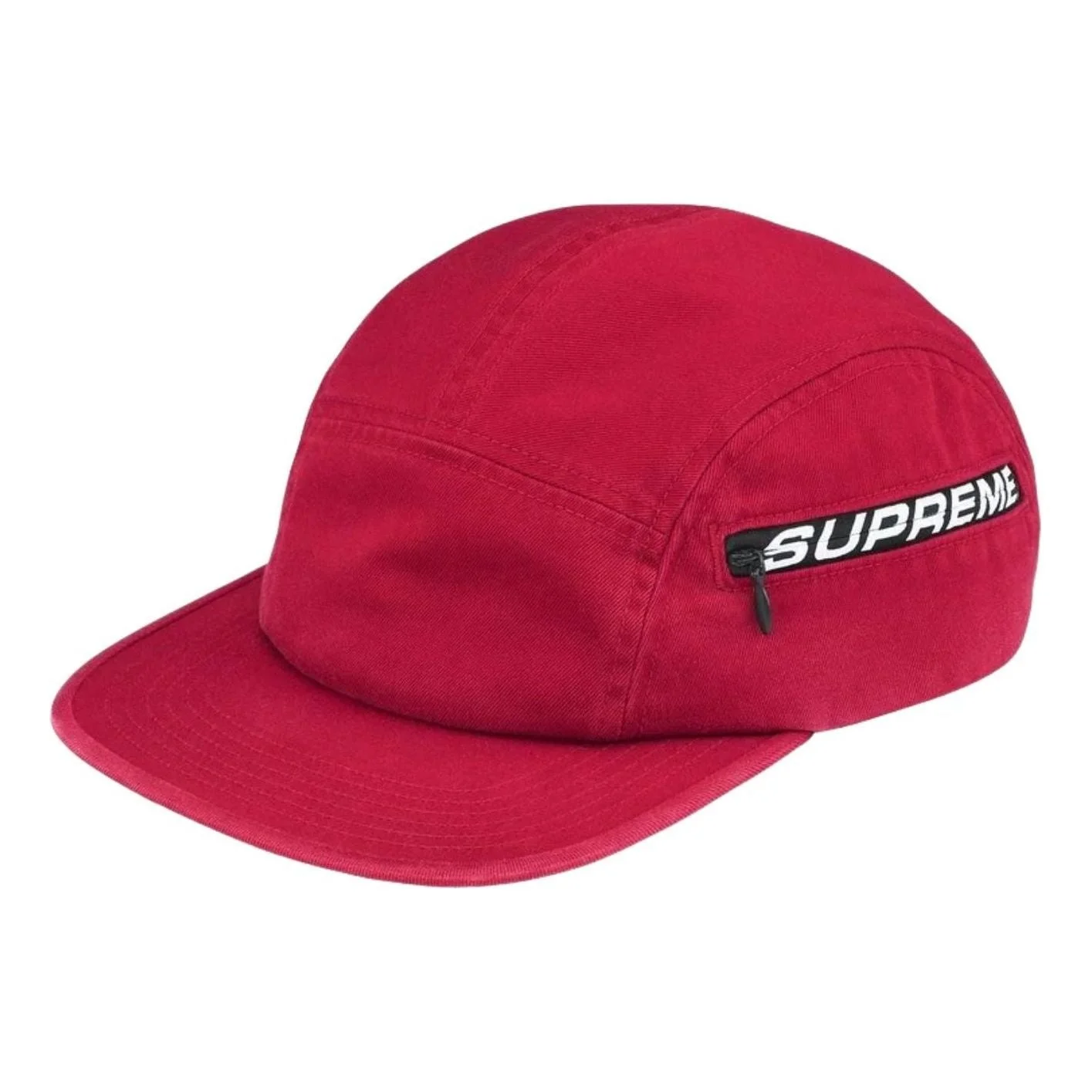 Supreme SS26 Side Zip Camp Cap 'Red' SUP-SS26-1031-RED - 1