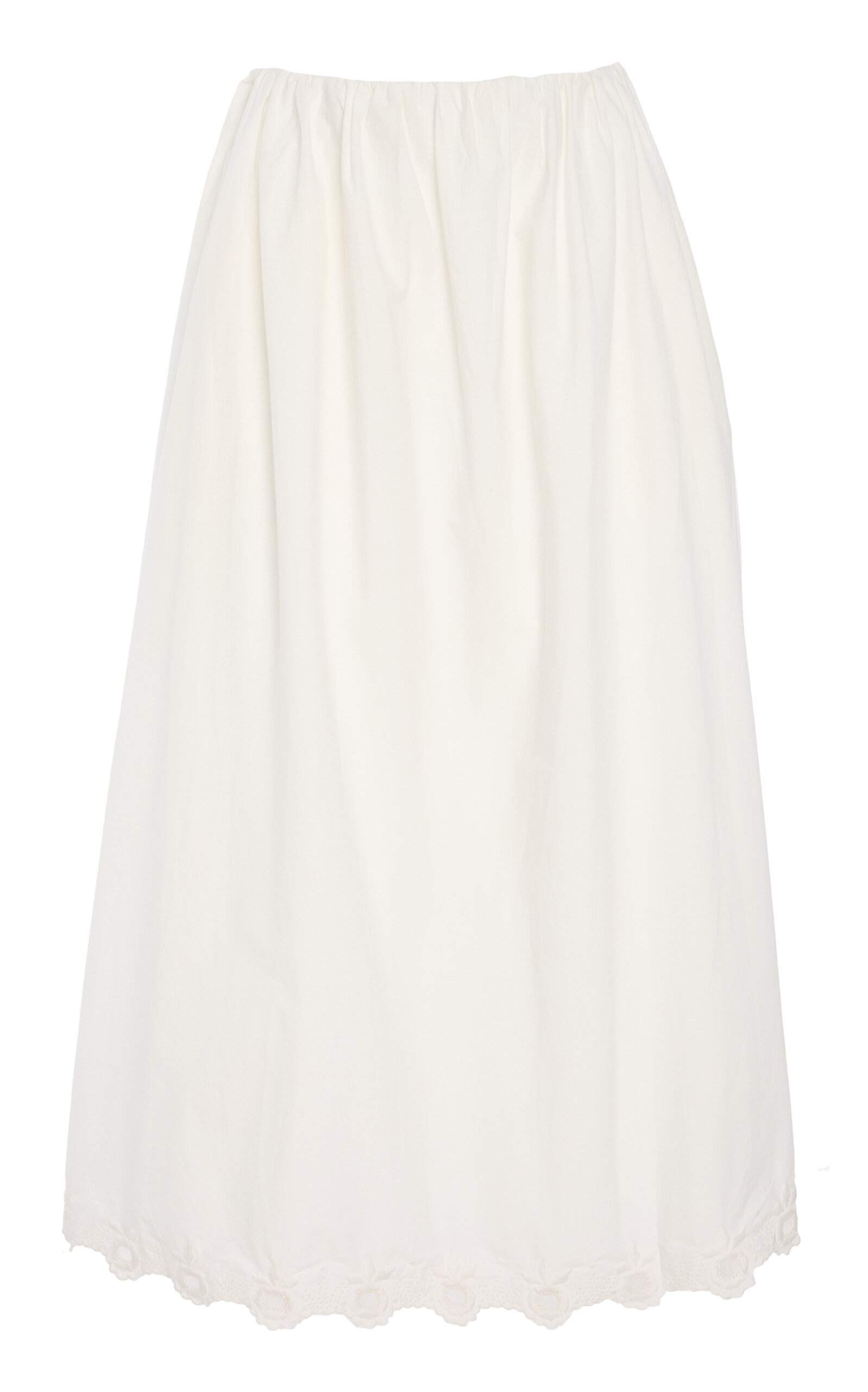 Antoinette Cotton Skirt white - 1