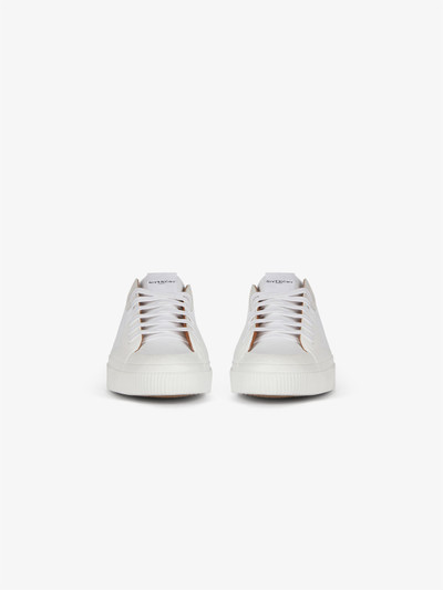 Givenchy Tennis Light low sneakers in leather outlook