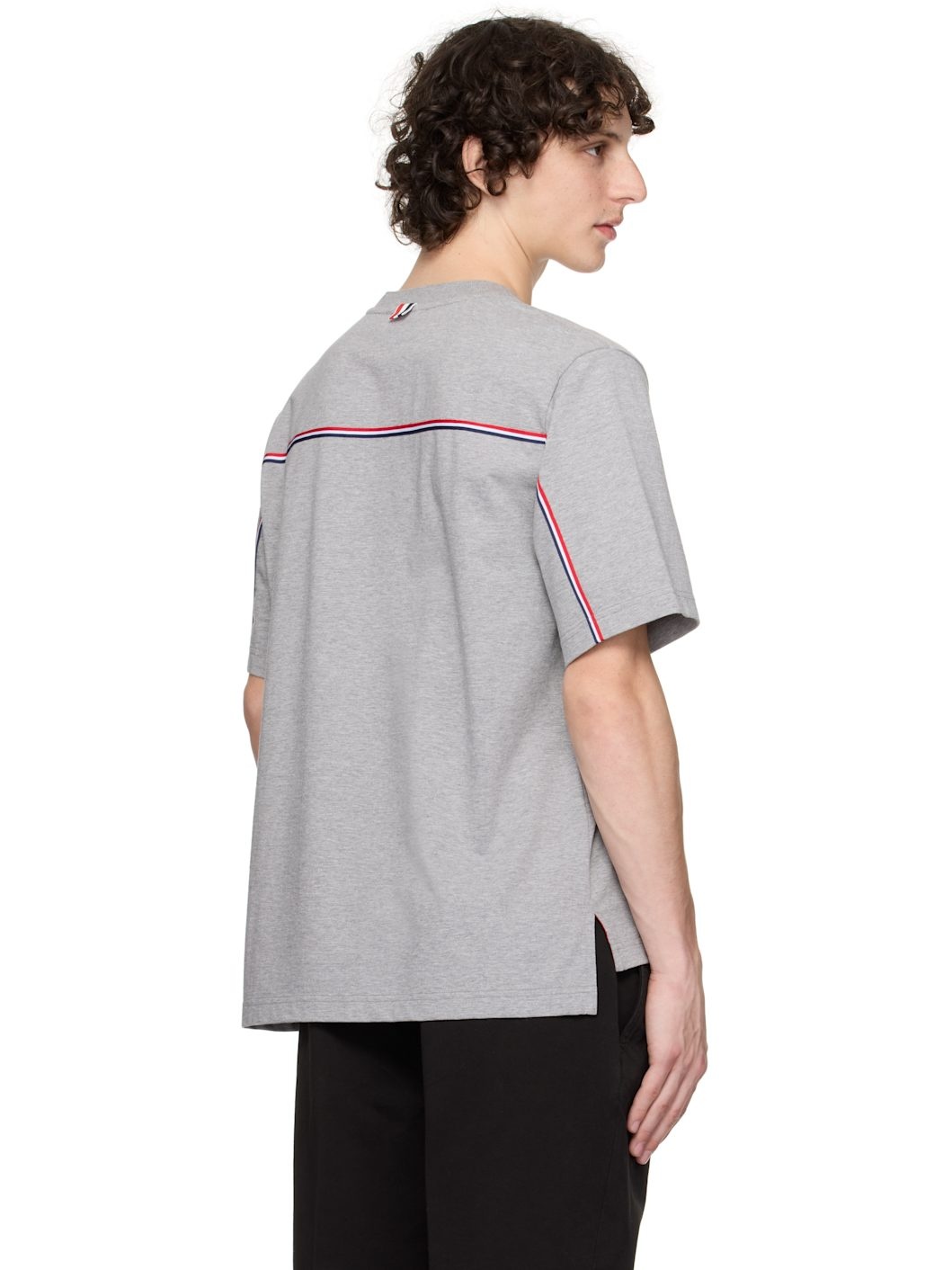 Gray Short Sleeve T-shirt - 3