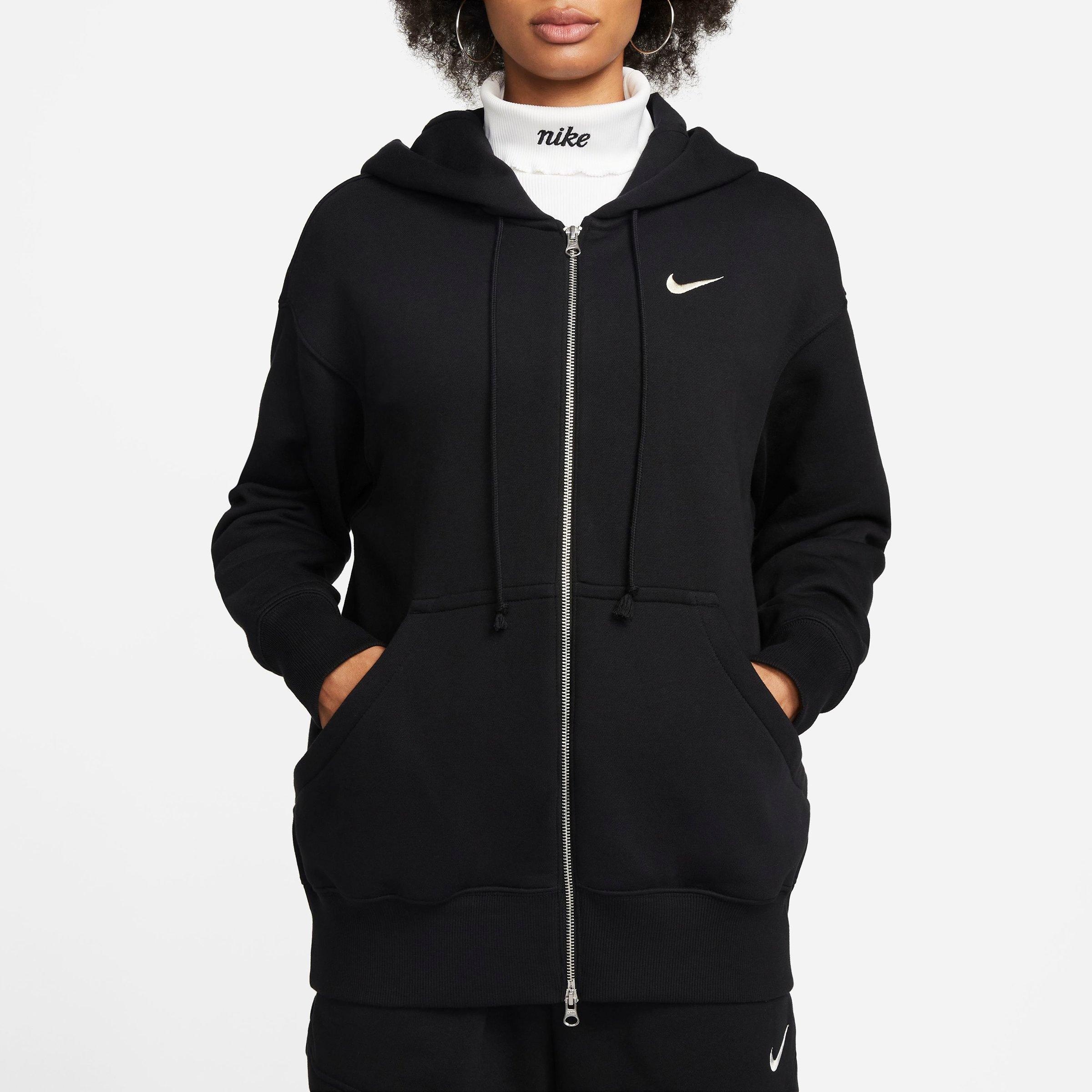 WOMEN'S NIKE SPORTSWEAR PHOENIX FLEECE OVERSIZED FULL-ZIP HOODIE - 5