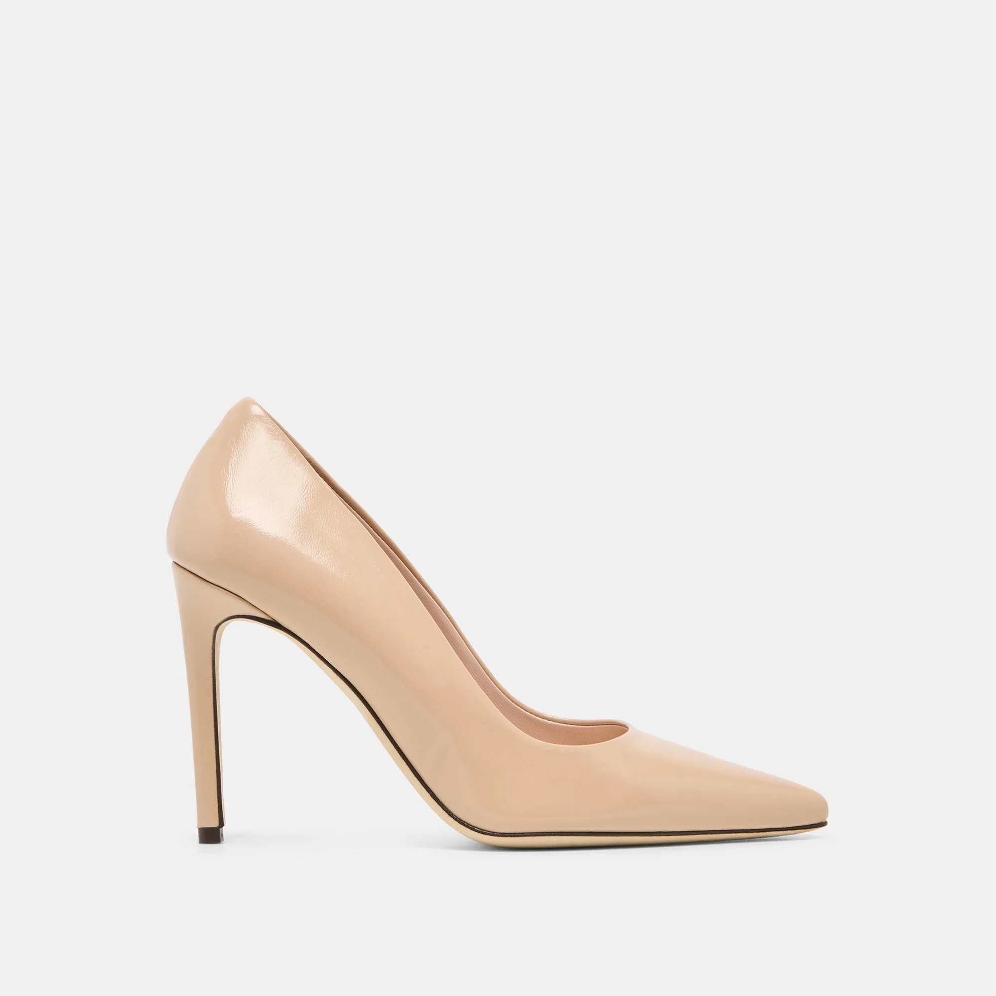 LANKY HEELS TAN LEATHER - 1