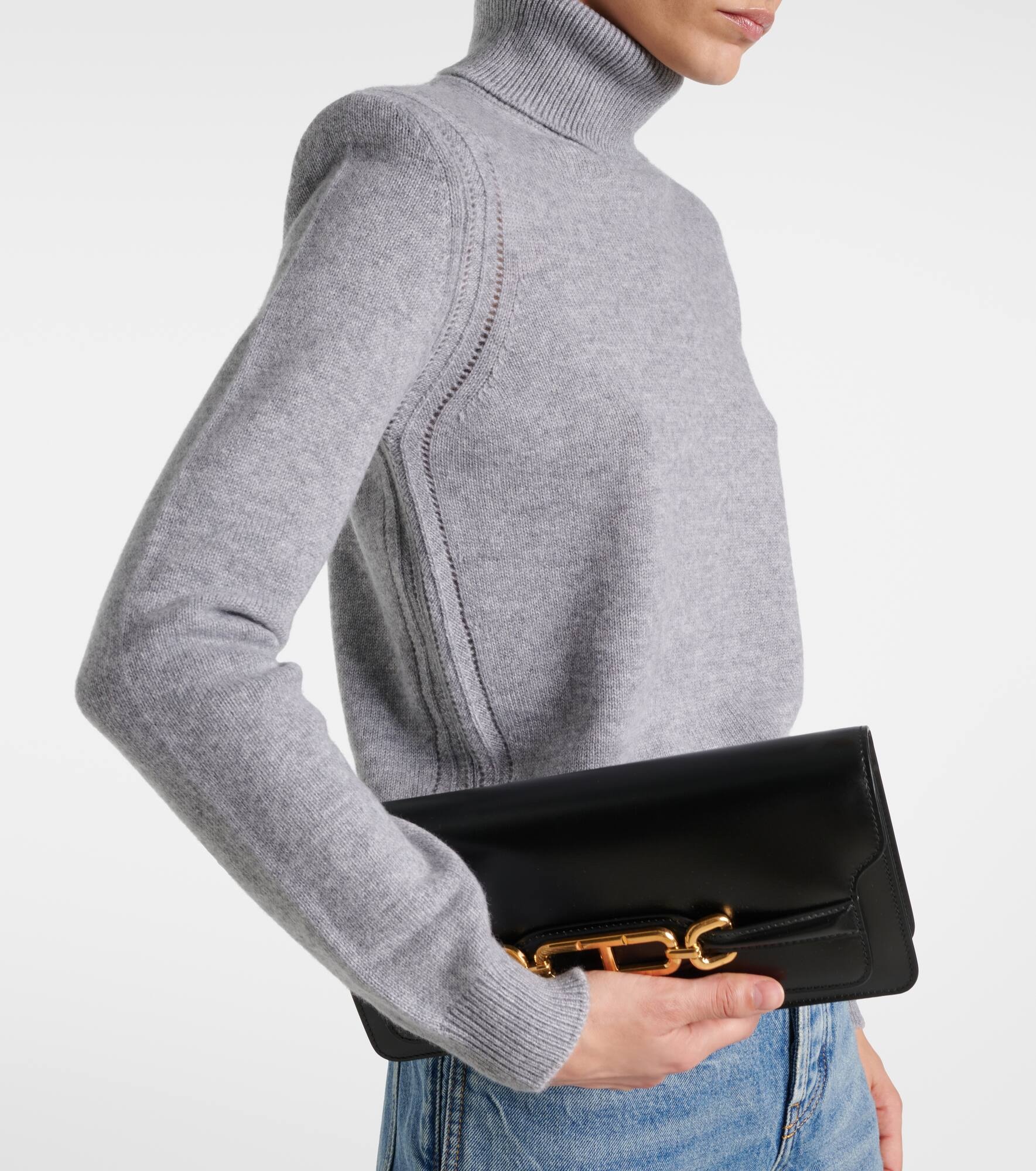 Cashmere turtleneck sweater - 6