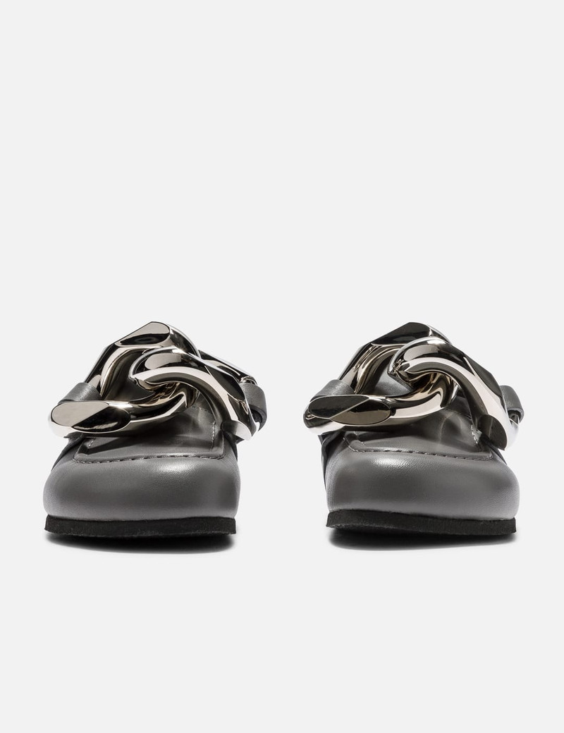 JW Anderson CHAIN LOAFER LEATHER MULES outlook