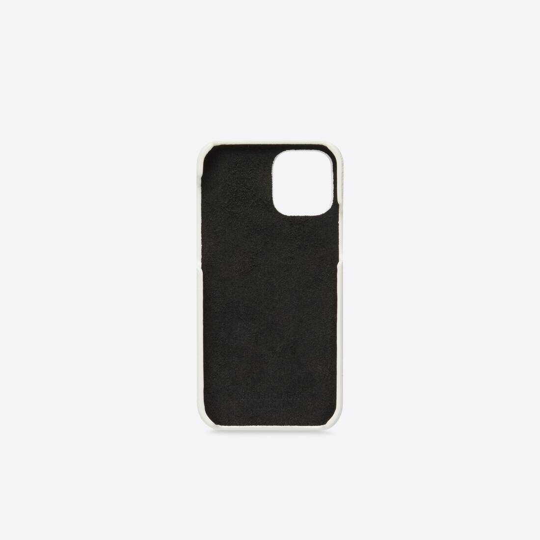 Men's Cash Phone Case  in White - 3
